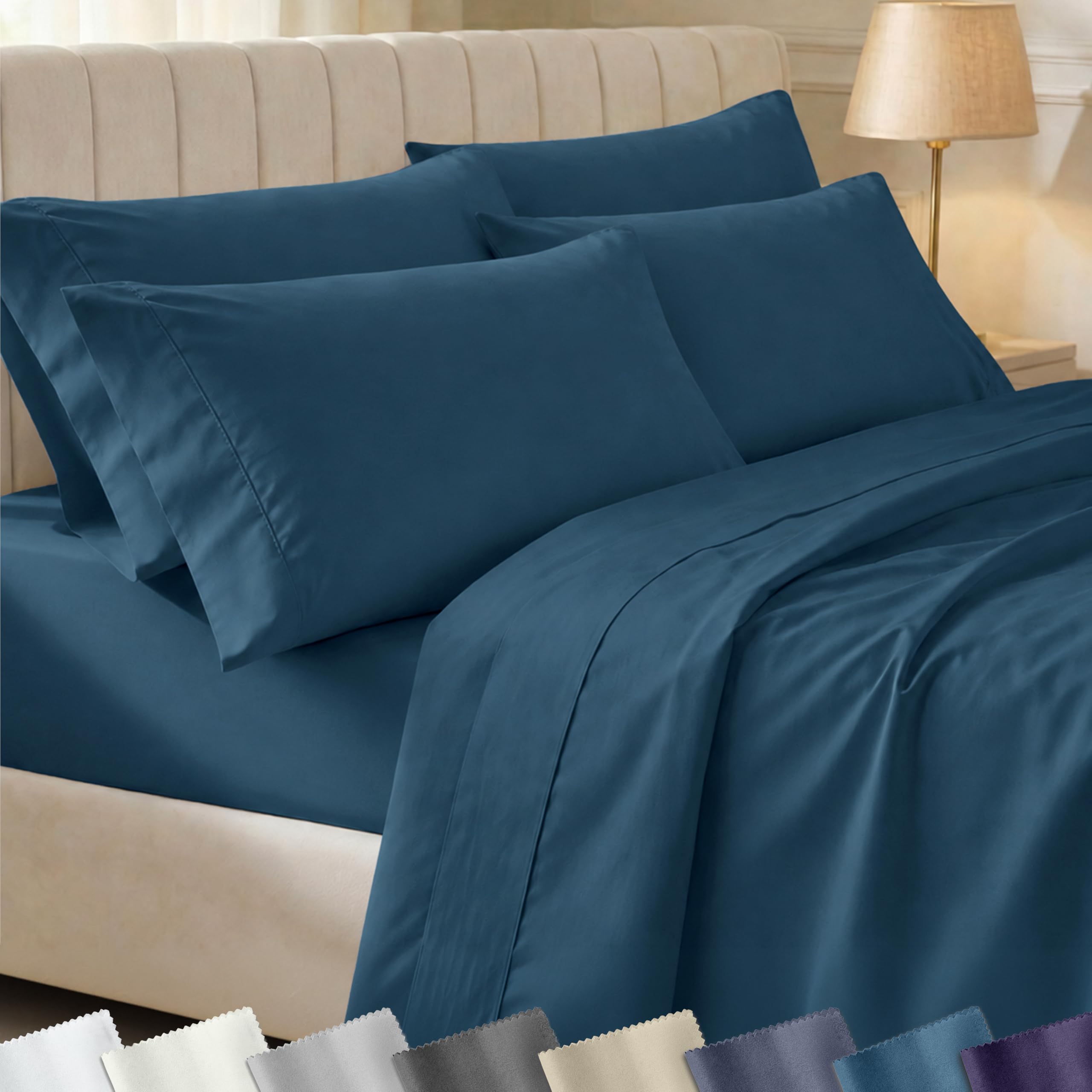California Design Den 400 TC Sheet Set Pillowcase-and-Sheet-Sets