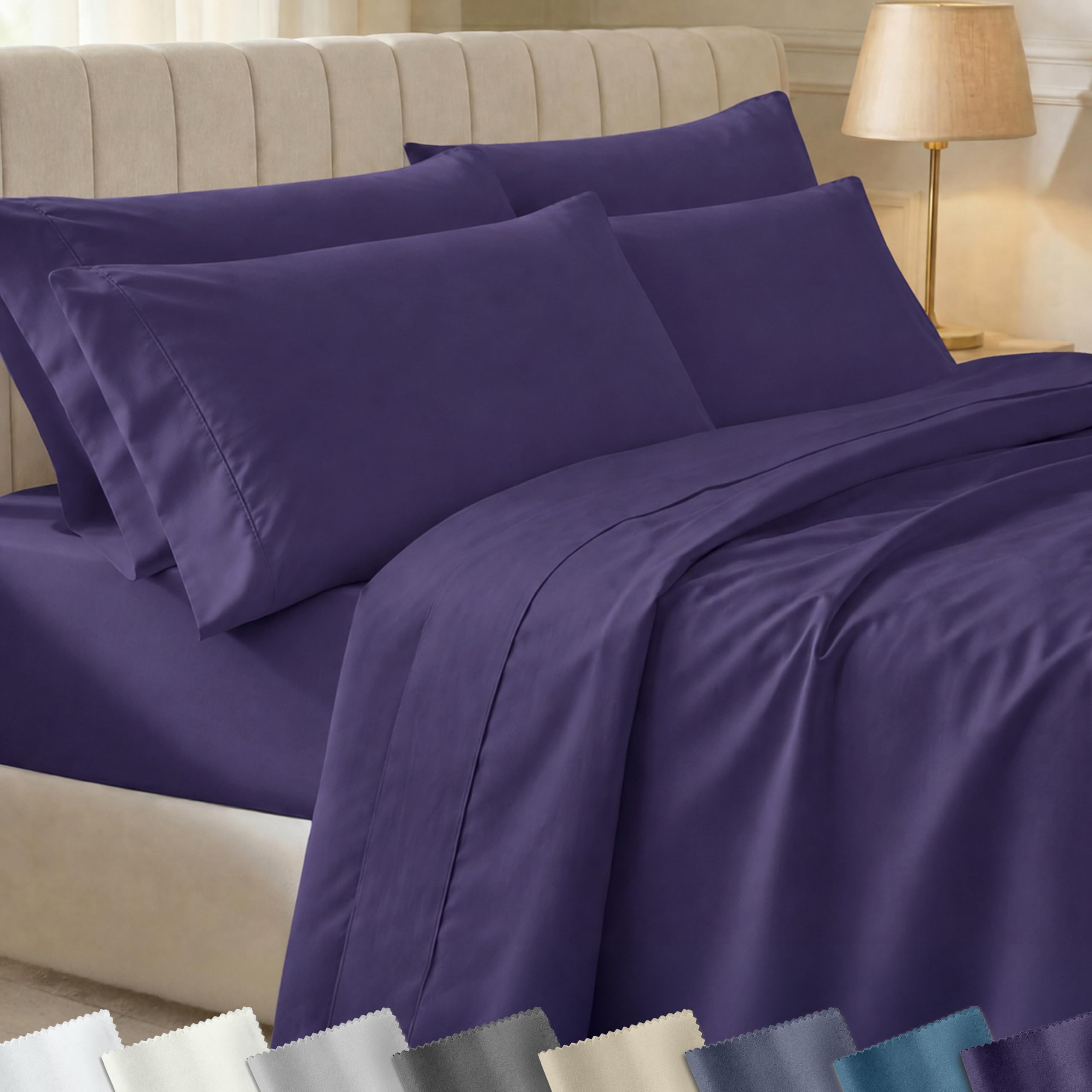 California Design Den 400 TC Sheet Set Pillowcase-and-Sheet-Sets