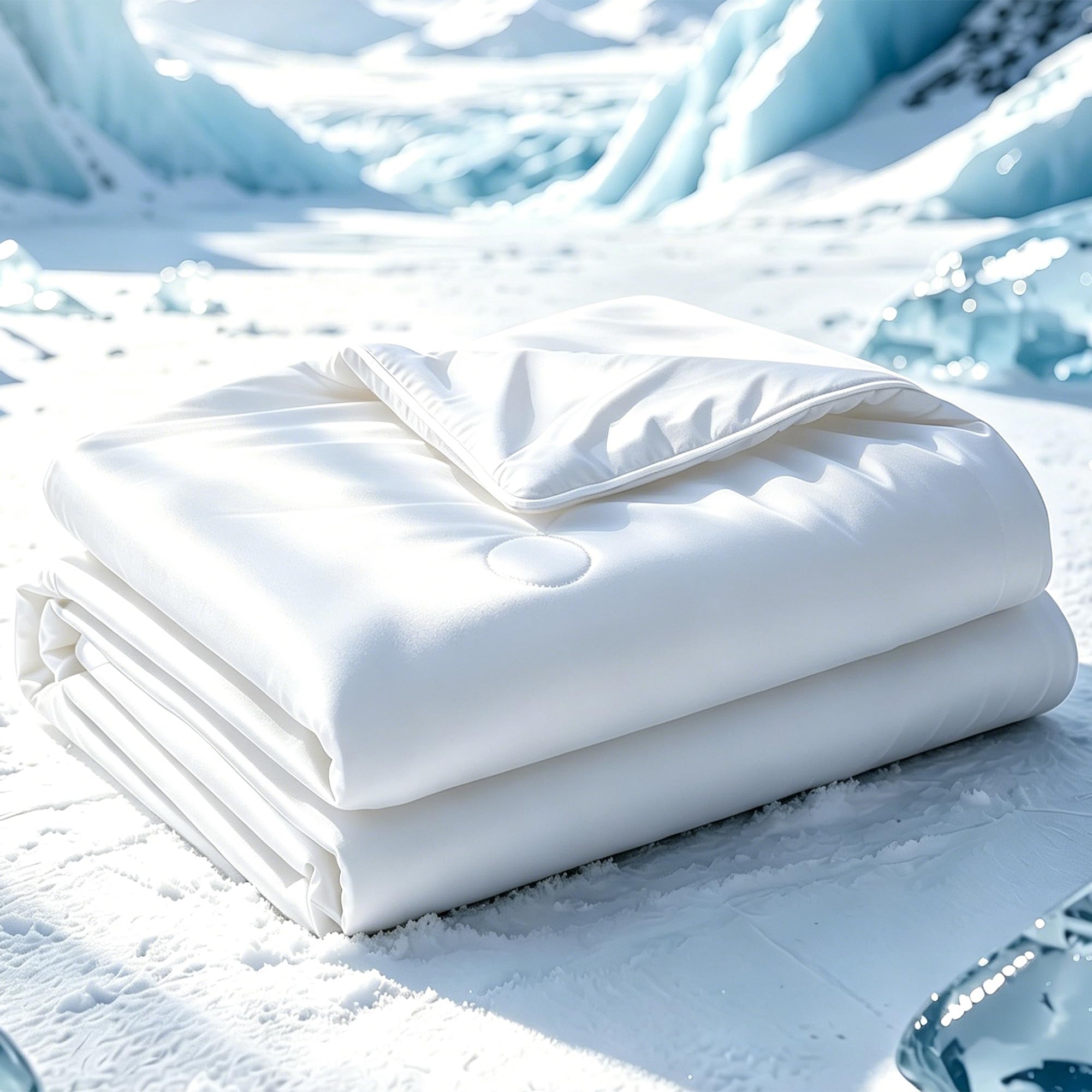 SheRest Cooling Comforter,Lightweight Breathable Cool Quilt for Hot Sleepers,Prevent Night Sweats,Soft Comfortable All Season Cooling Bed Blanket for Summer