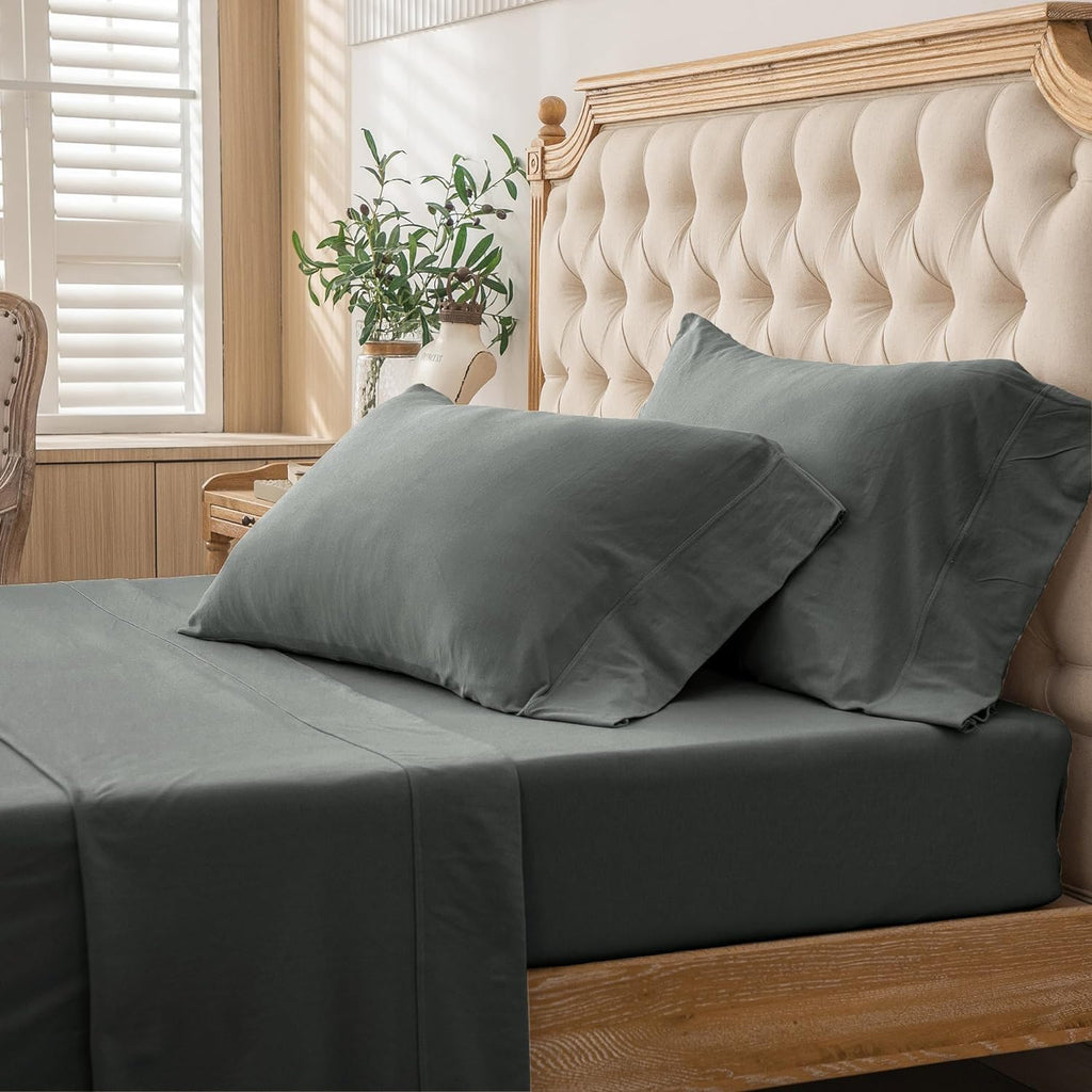 PURE ERA Jersey Knit Sheet Set