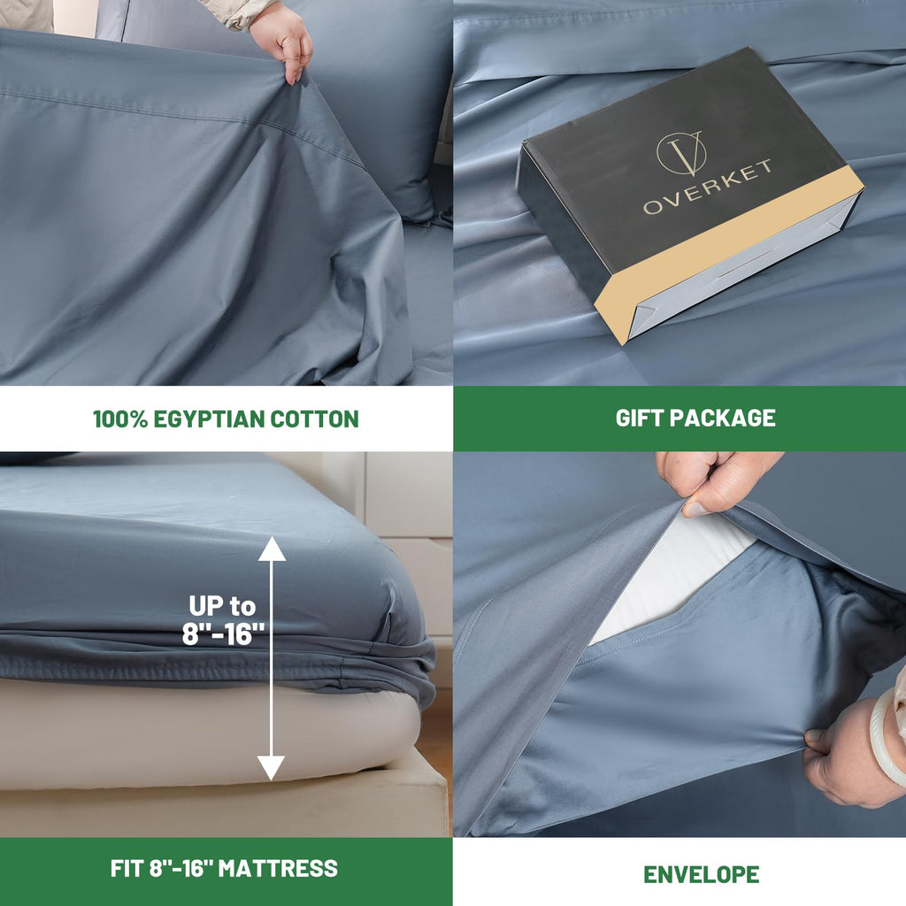 Overket OV 300cotton-1000TC Sheet Set