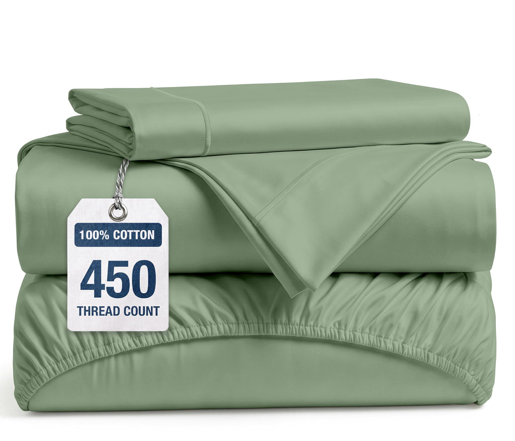 100% Cotton Sateen 500TC Sheet Set - Moonstruck