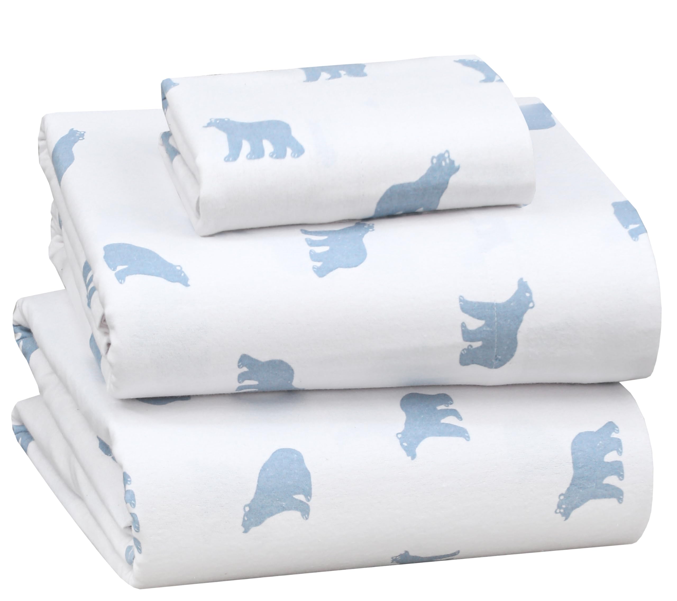RUVANTI 100% Cotton Flannel Sheets Sets Main