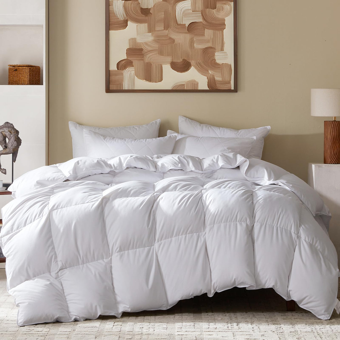 Three Geese King All-Season Goose Feather Down Comforter
