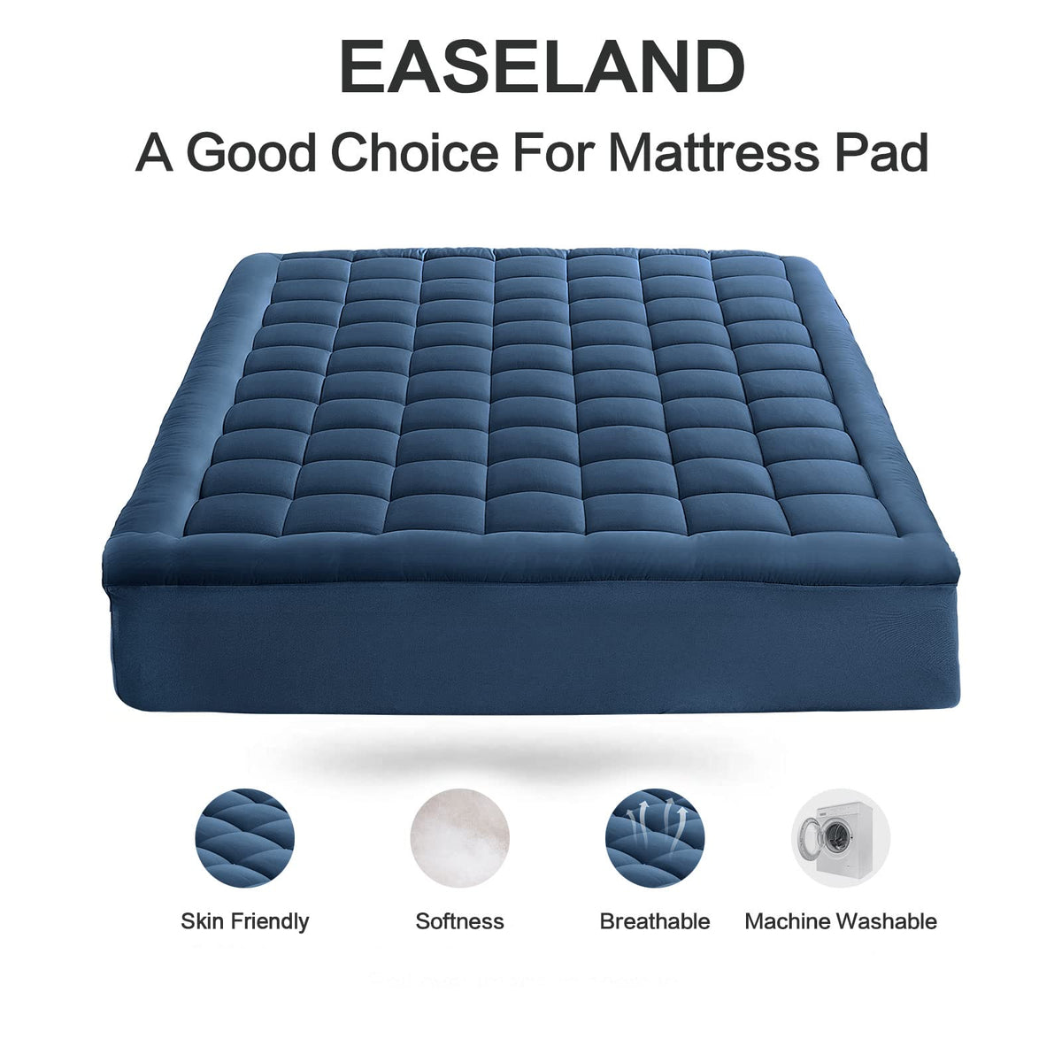 Plush Cooling Mattress Topper