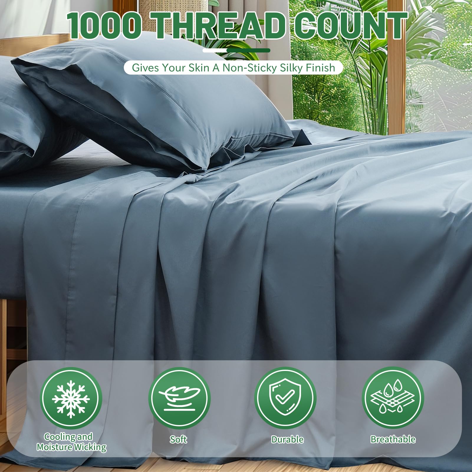 Overket OV 300cotton-1000TC Sheet Set