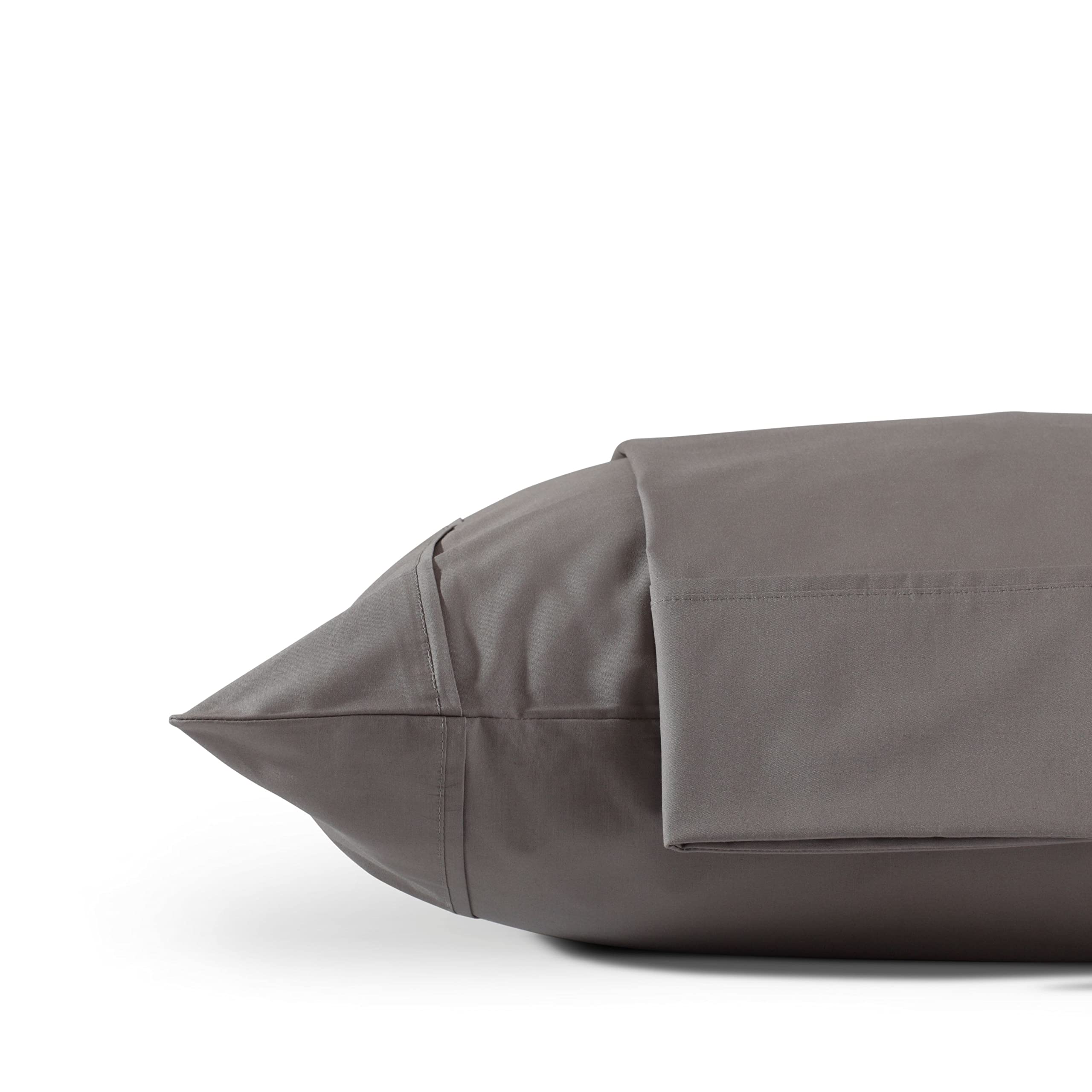 100% Cotton Percale Pillowcases,2 Pieces of Pillow Case, Crisp and Cool Strong Bed Linen