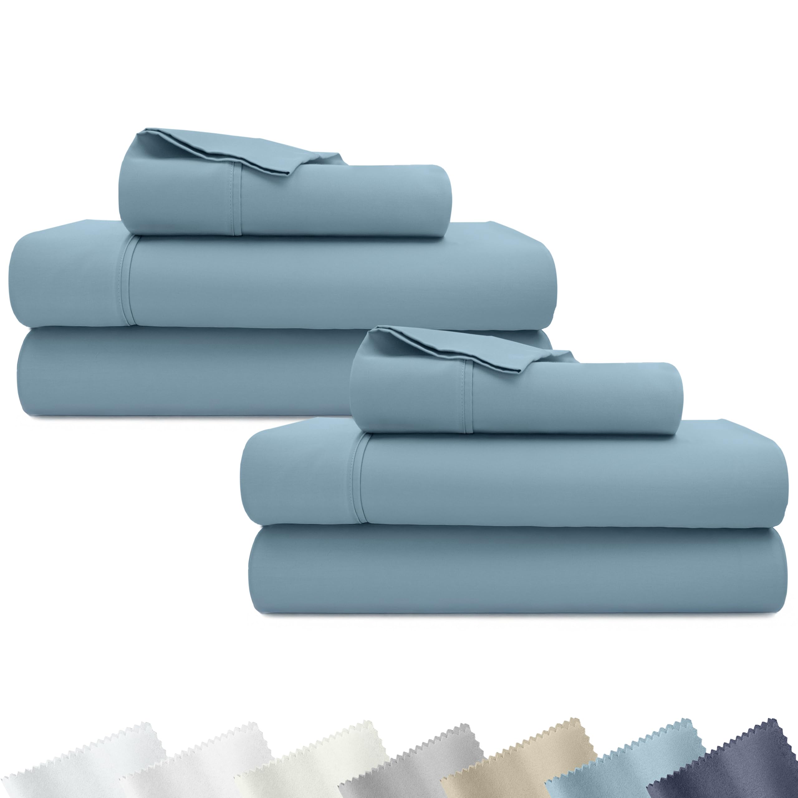 California Design Den 400 TC Sheet Set Pillowcase-and-Sheet-Sets