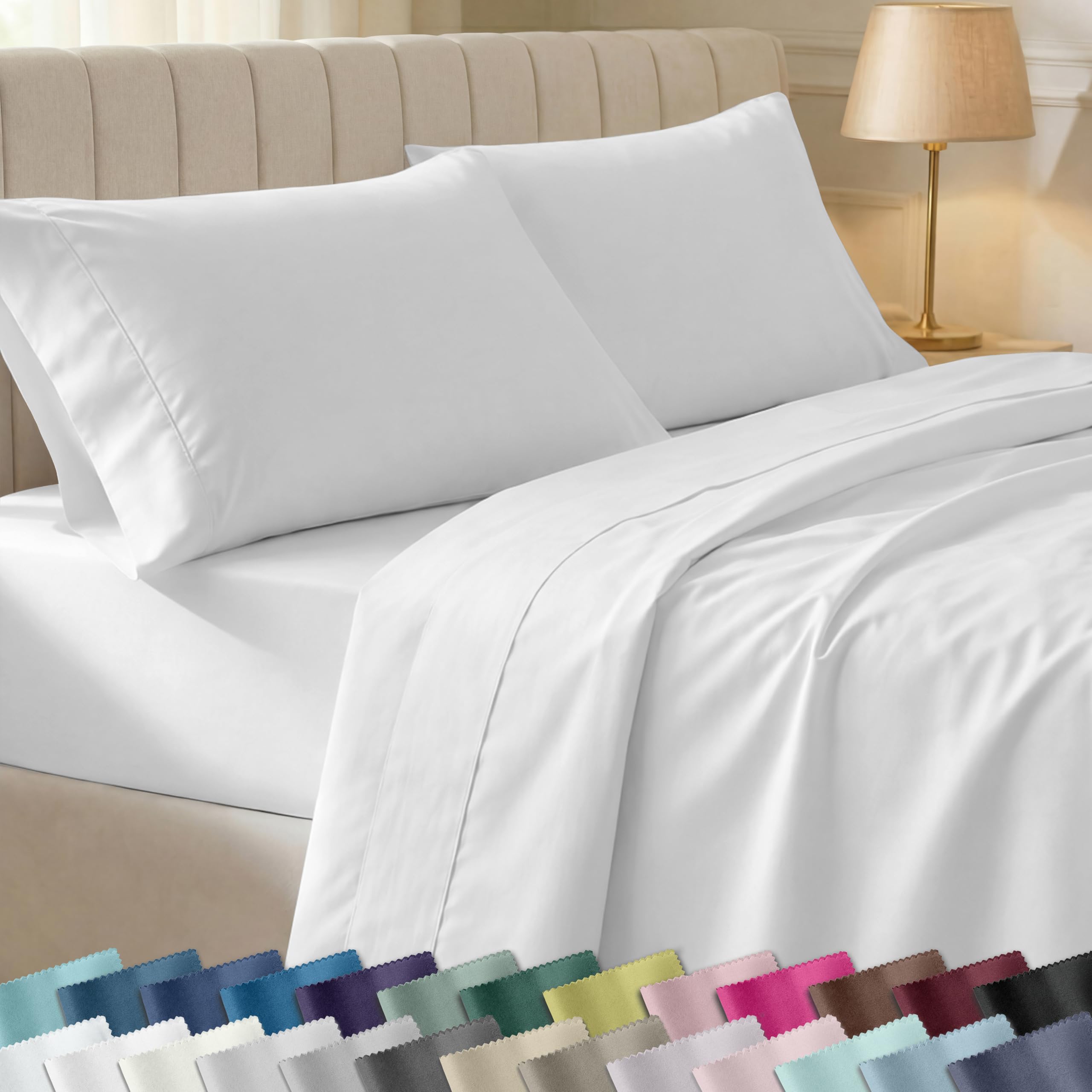 California Design Den 400 TC Sheet Set Pillowcase-and-Sheet-Sets