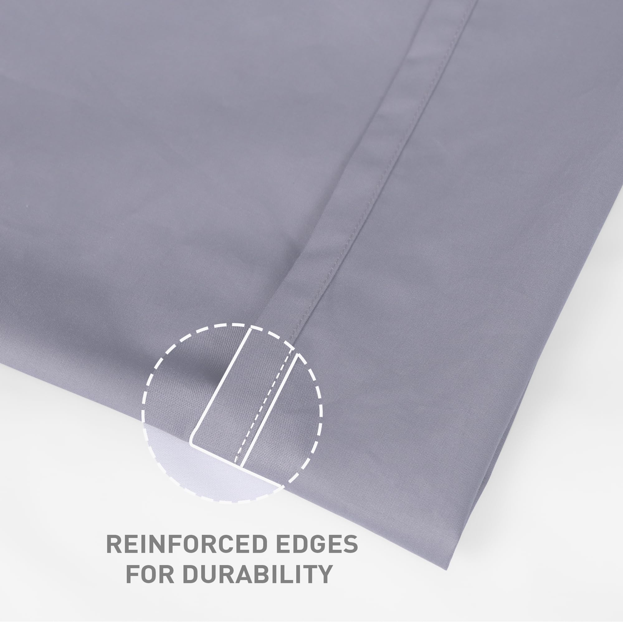 HOMTEC 200TC 100% Cotton Flat Sheet