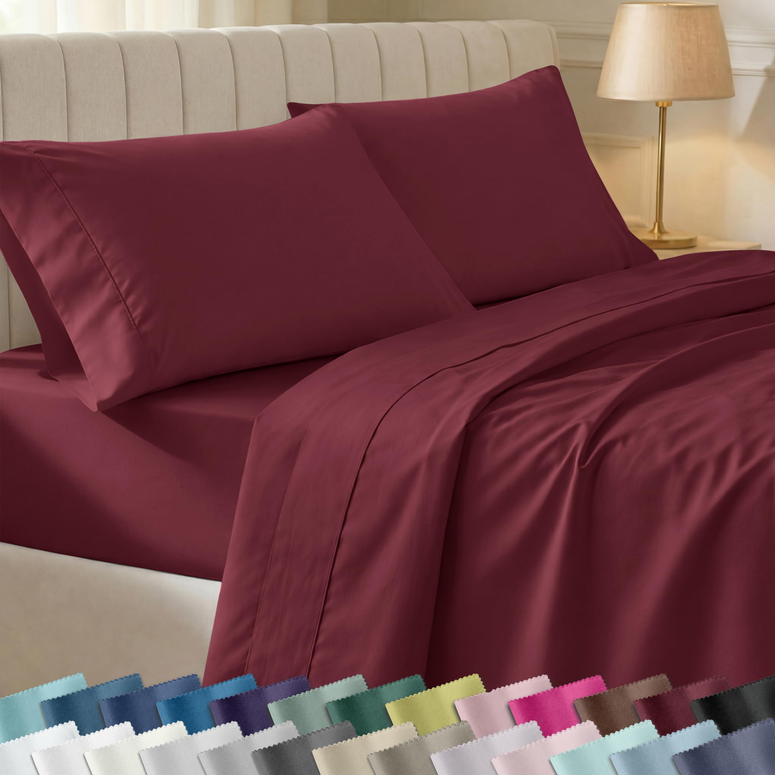 California Design Den 400 TC Sheet Set Pillowcase-and-Sheet-Sets