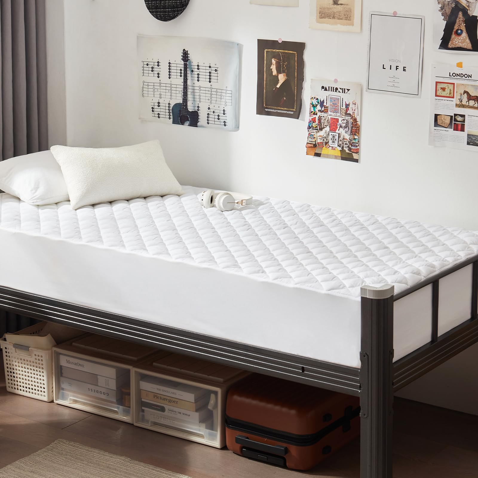 UNILIBRA 100% Waterproof Quilted Mattress Pad