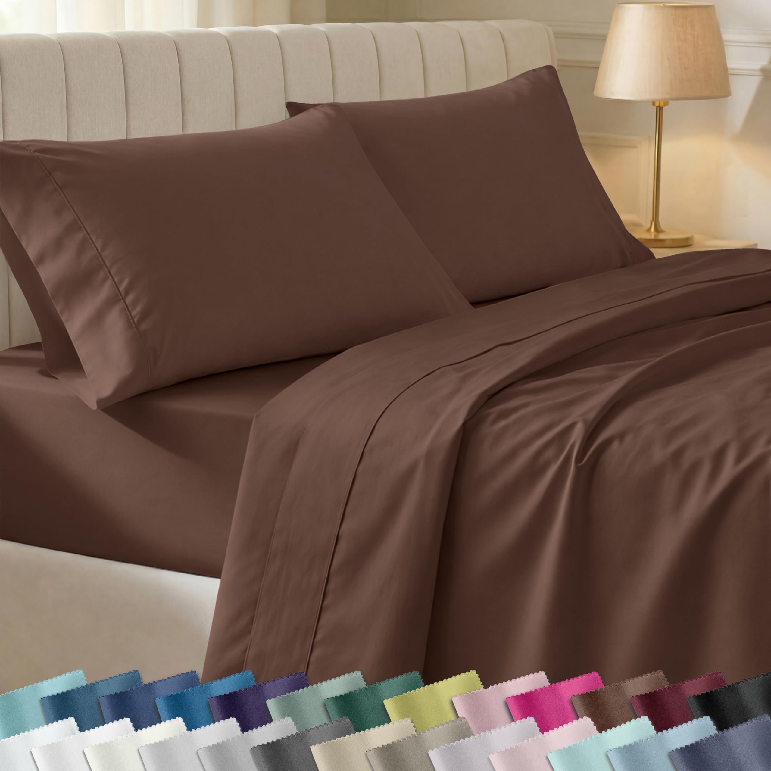 California Design Den 400 TC Sheet Set Pillowcase-and-Sheet-Sets