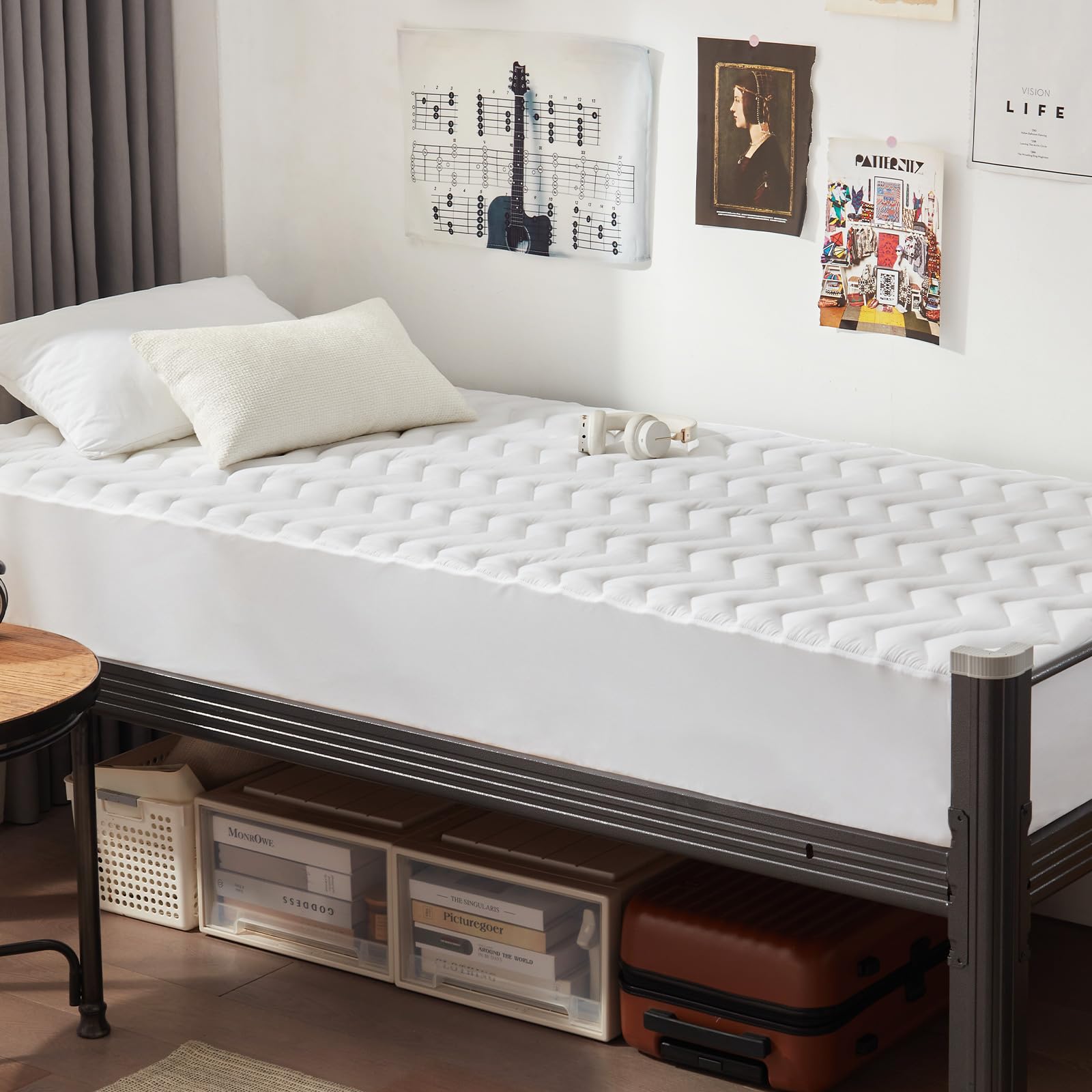 UNILIBRA 100% Waterproof Quilted Mattress Pad