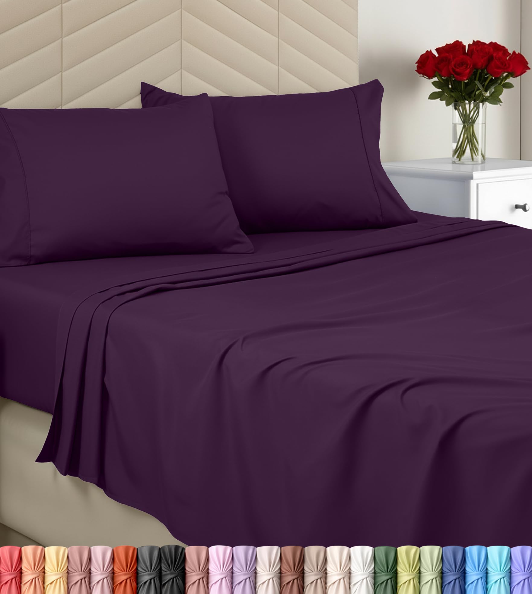 Utopia Bedding Sheet Sets - Easy Care