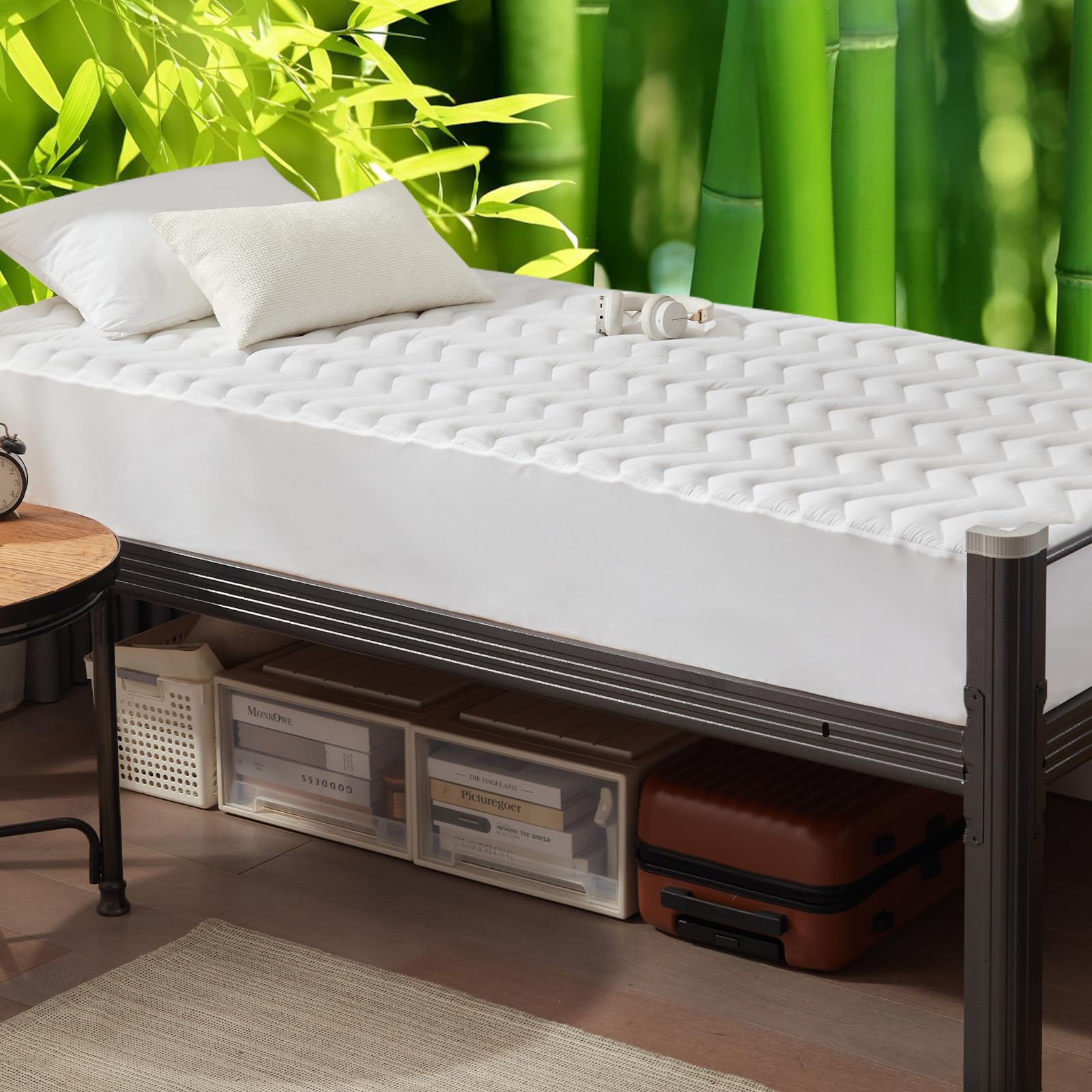 UNILIBRA 100% Waterproof Quilted Mattress Pad