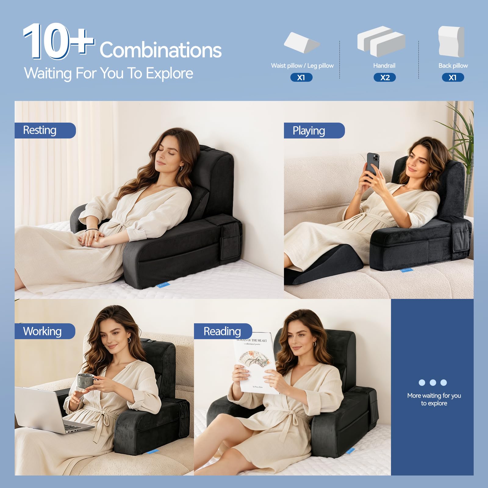 Kayfia Reading Pillow