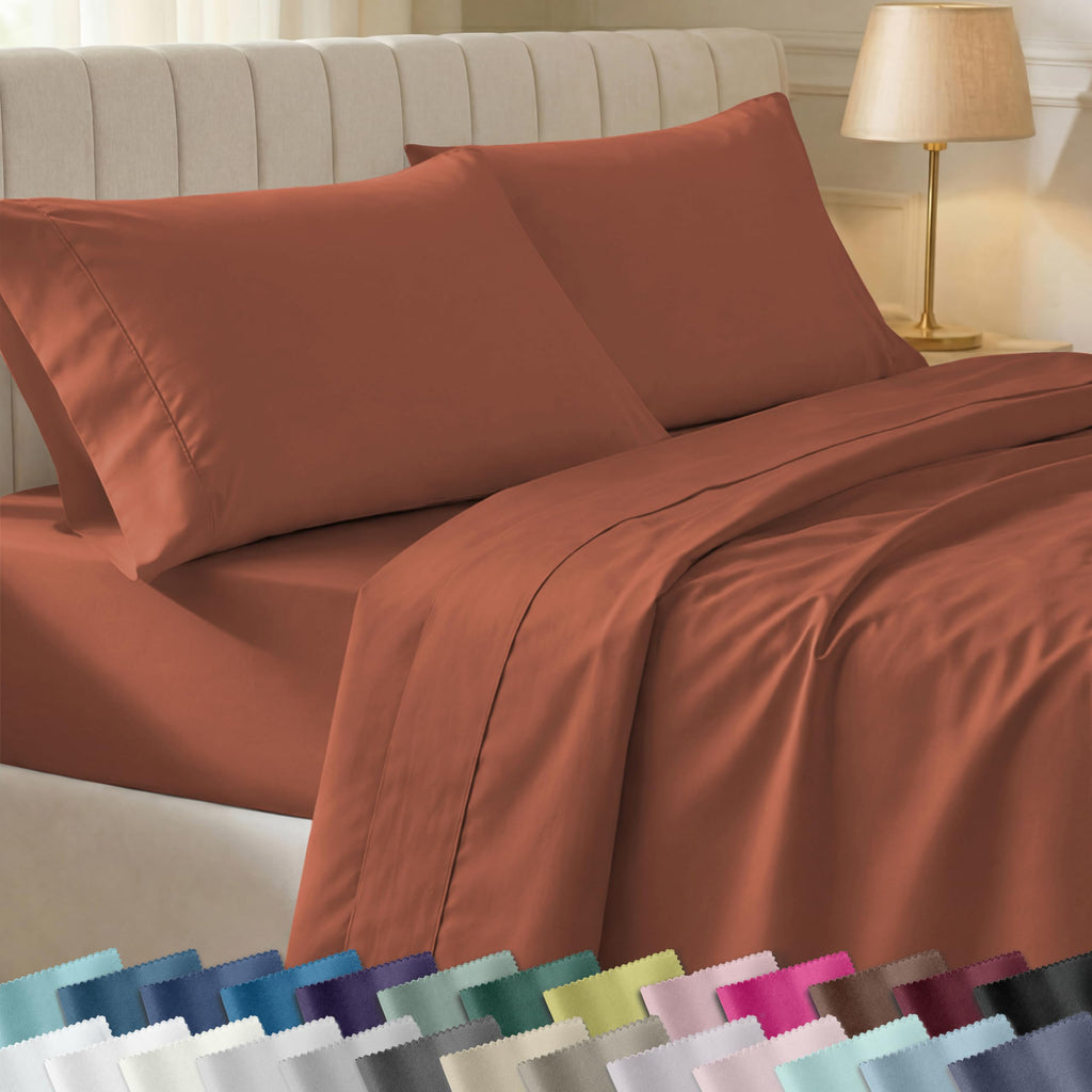 California Design Den 400 TC Sheet Set Pillowcase-and-Sheet-Sets