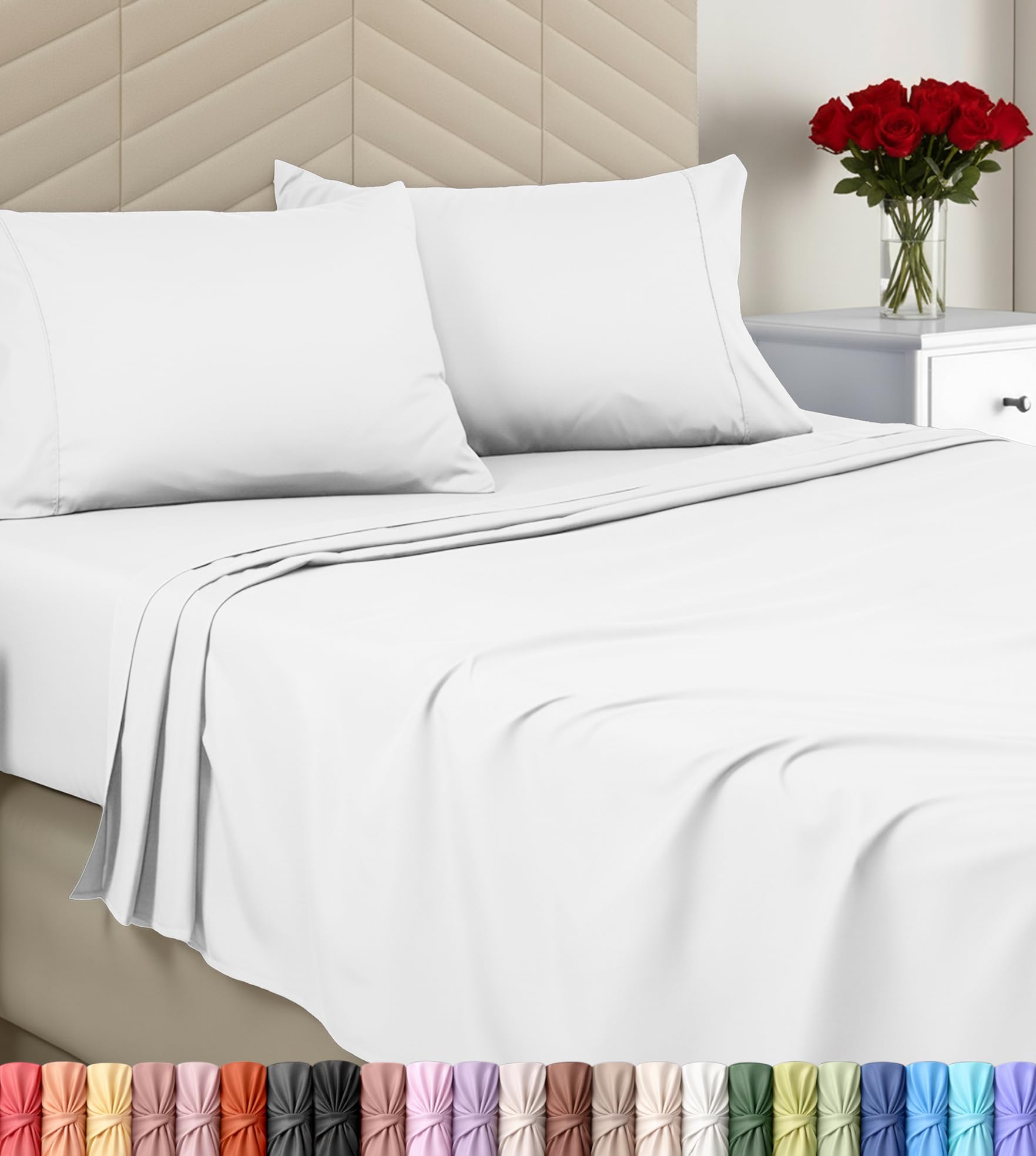 Utopia Bedding Sheet Sets - Easy Care