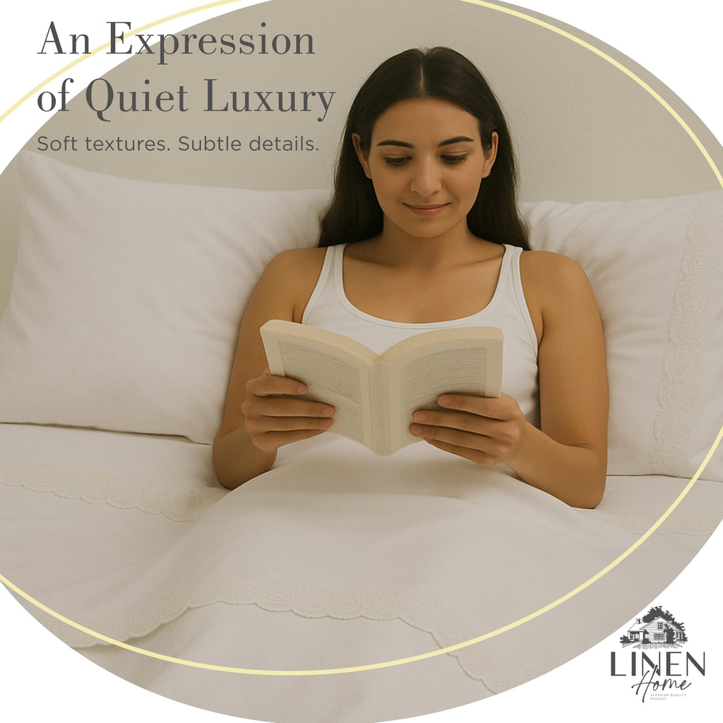 100% Cotton Percale Pillowcases,2 Pieces of Pillow Case, Crisp and Cool Strong Bed Linen