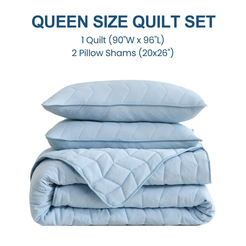 HiSnug Quilt Bedding Set, Reversible Lightweight Bed Spreads OversizedQuilted Bedspread for All Seasons, Soft Washable