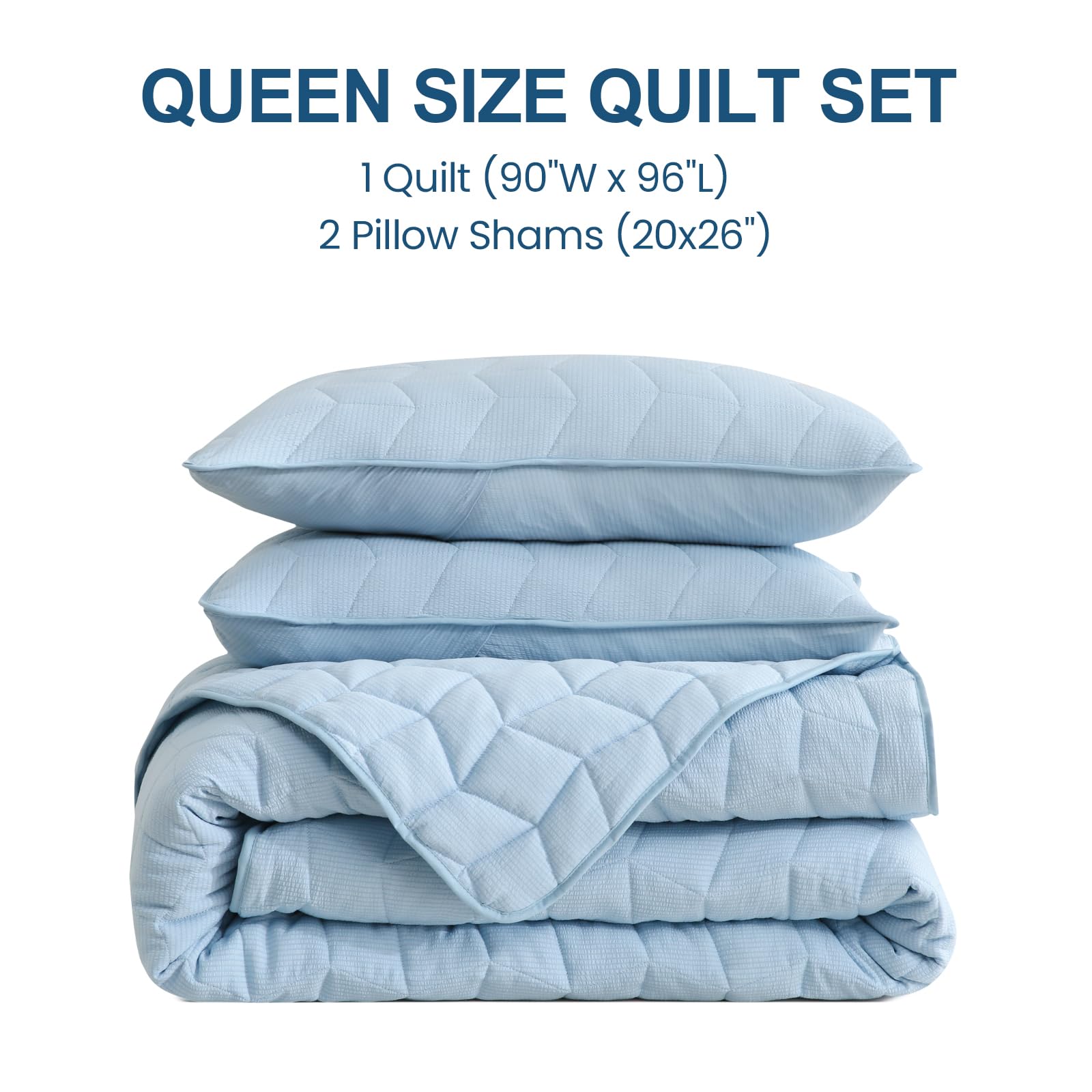 HiSnug Quilt Bedding Set, Reversible Lightweight Bed Spreads OversizedQuilted Bedspread for All Seasons, Soft Washable