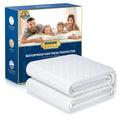 Premium Waterproof Queen Mattress Protector, 8–21 in