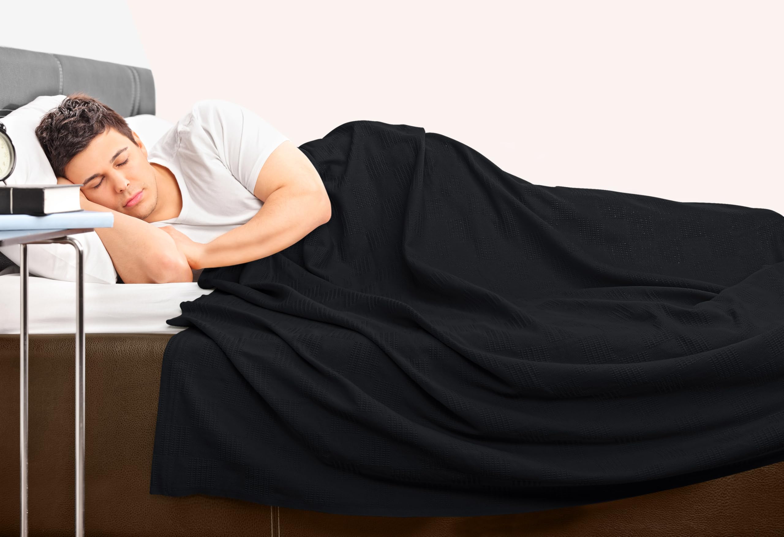 Utopia Bedding Cotton Thermal Blanket for Spring and Summer