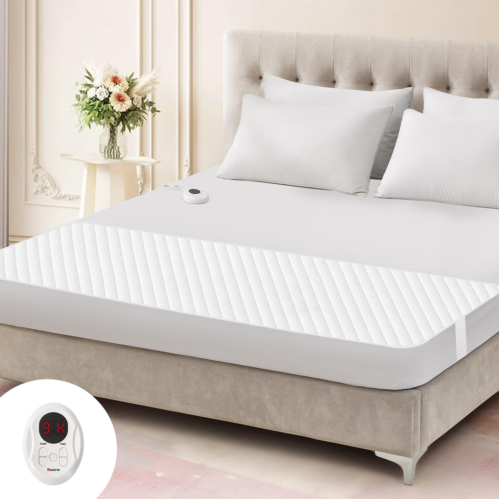 Ultra-Soft Cooling Mattress Topper for Full Back Support