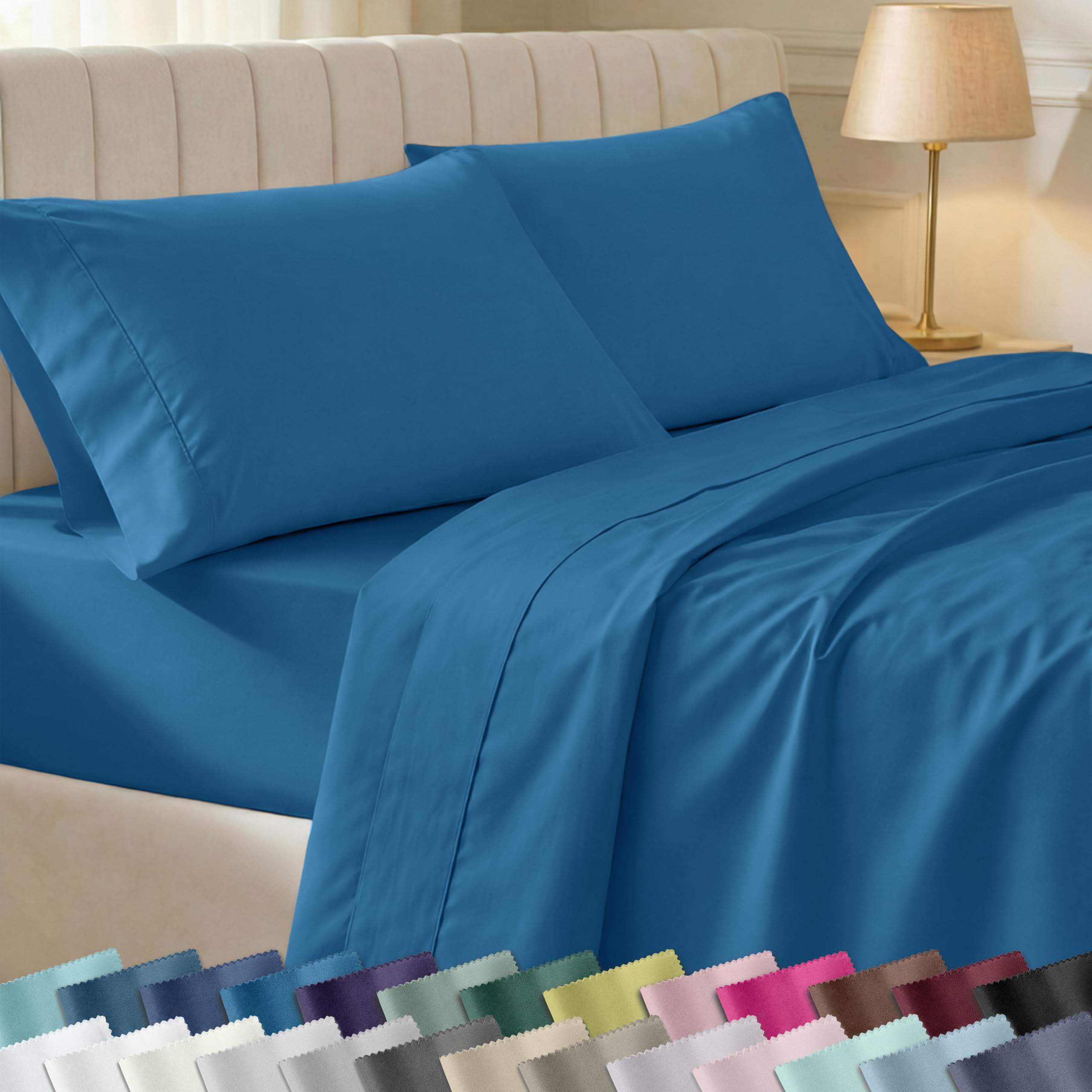 California Design Den 400 TC Sheet Set Pillowcase-and-Sheet-Sets