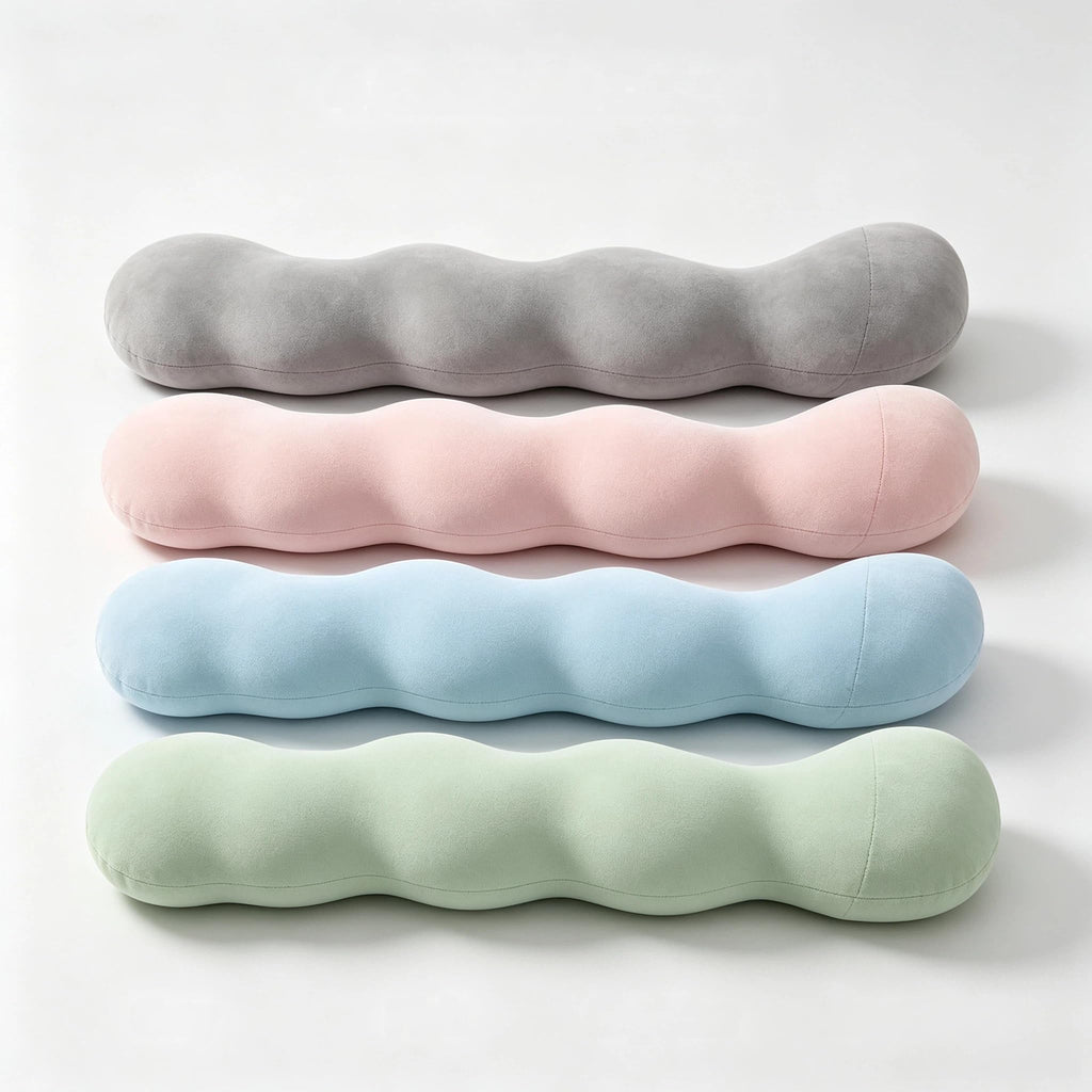 S-Shaped Cooling Body Pillow for Side Sleepers with Full Support