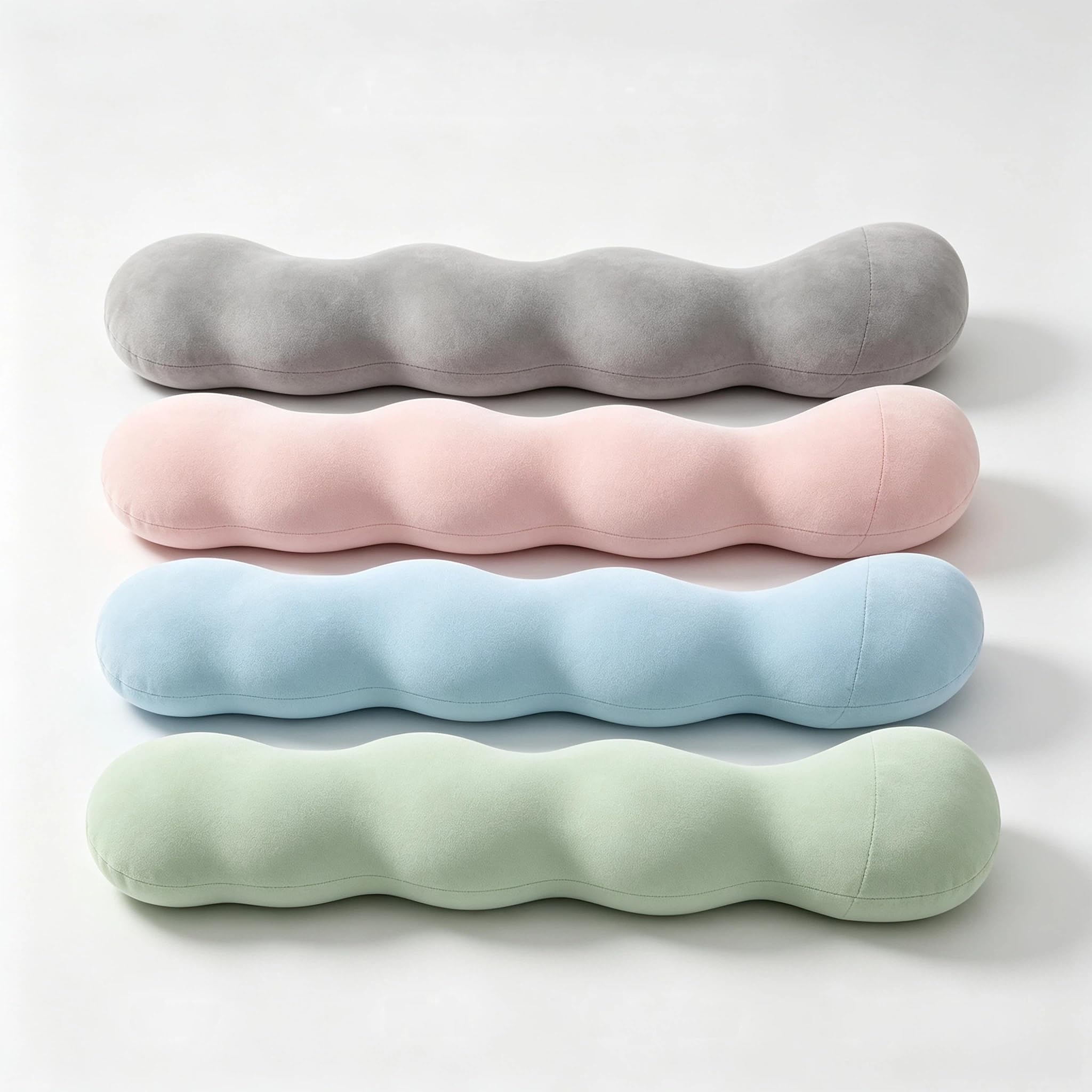 S-Shaped Cooling Body Pillow for Side Sleepers with Full Support