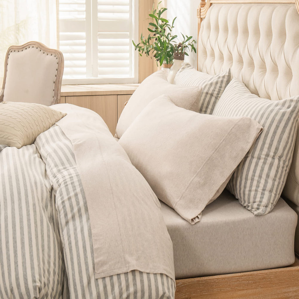 PURE ERA Jersey Knit Sheet Set