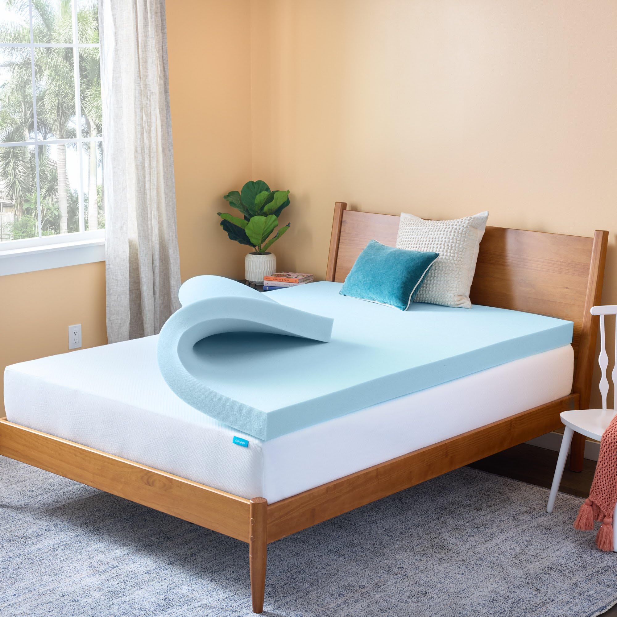 Linenspa Memory Foam Mattress Topper