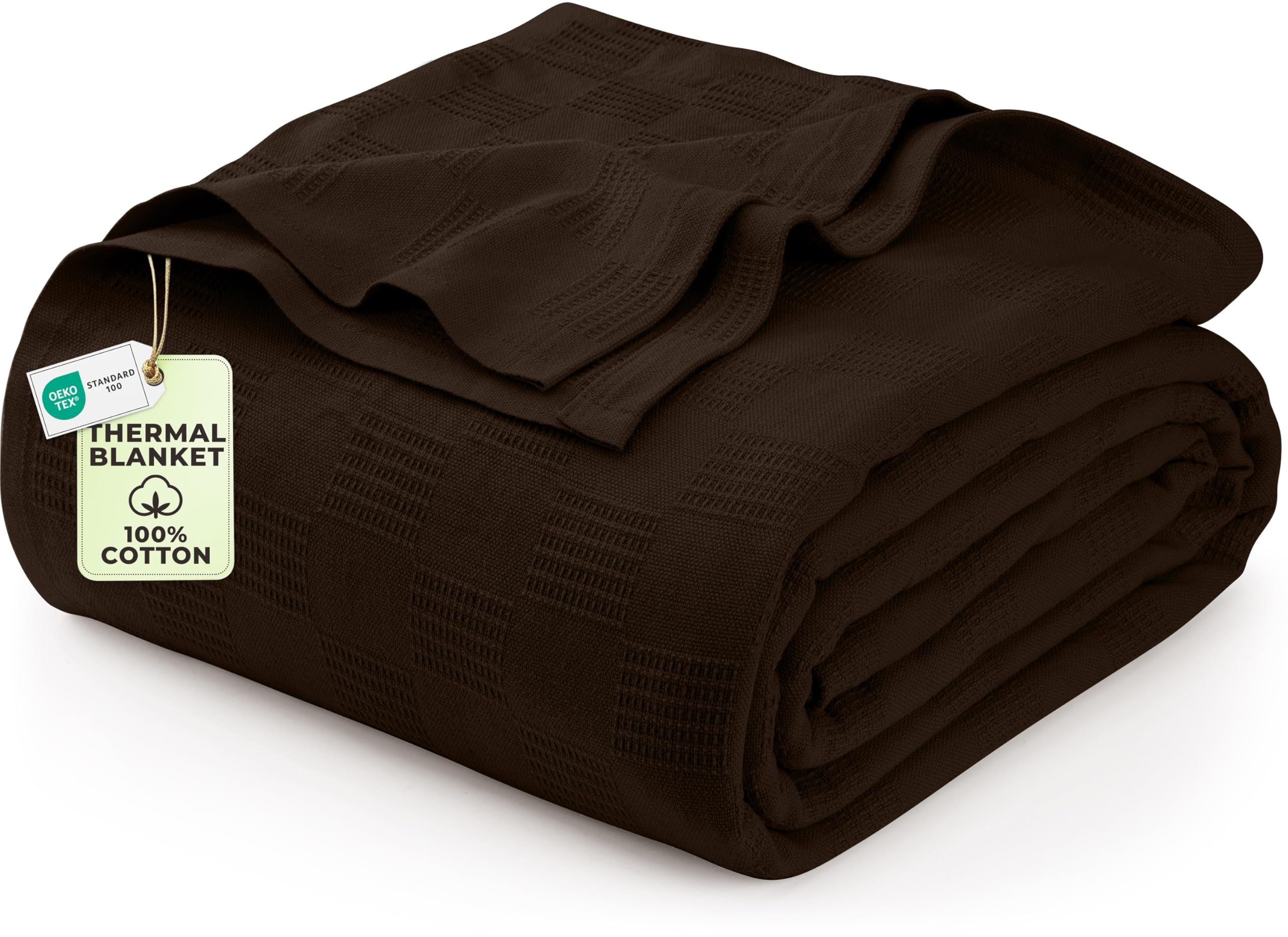 Utopia Bedding Cotton Thermal Blanket for Spring and Summer