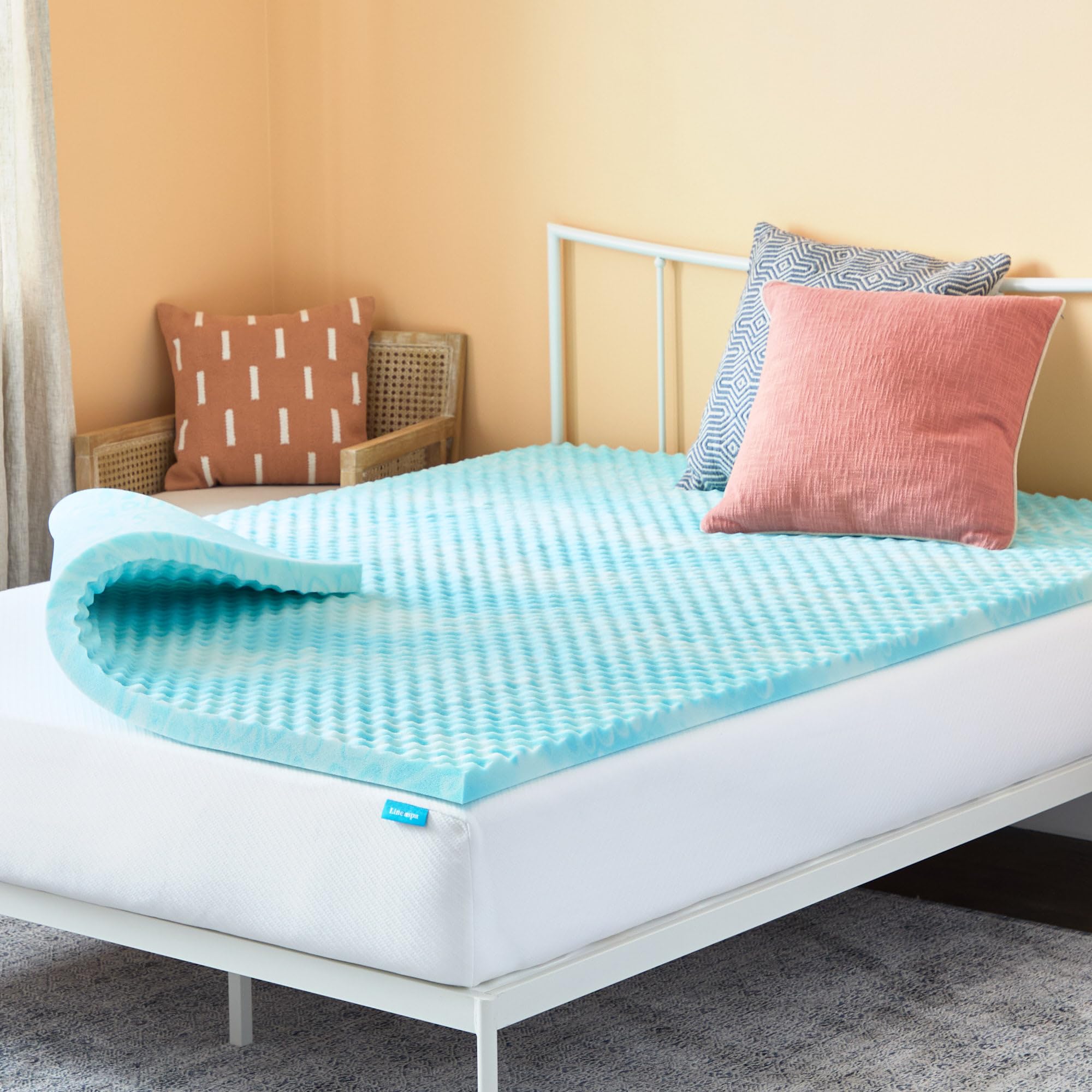 Linenspa Memory Foam Mattress Topper