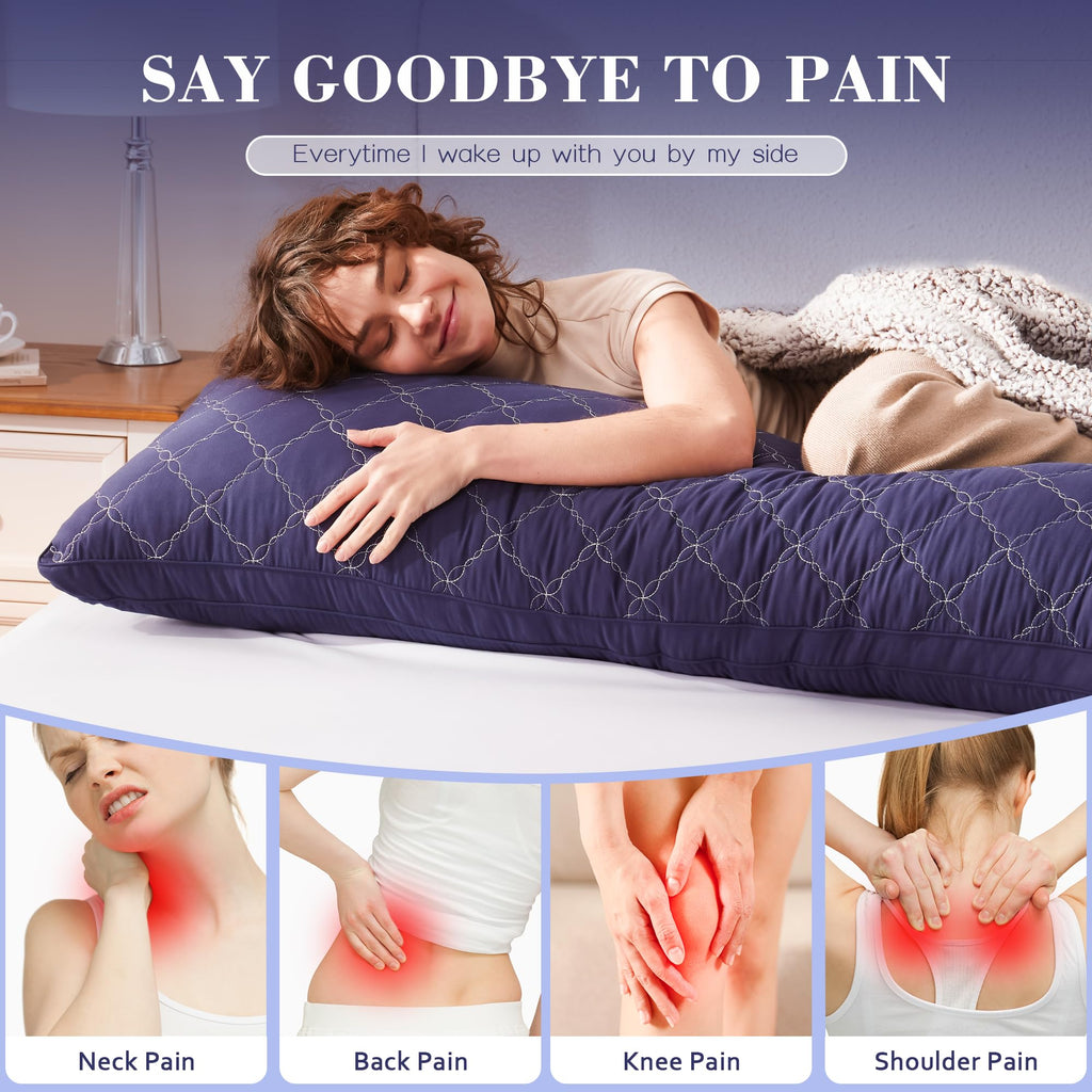 Decroom Memory Foam Body Pillow for Adults