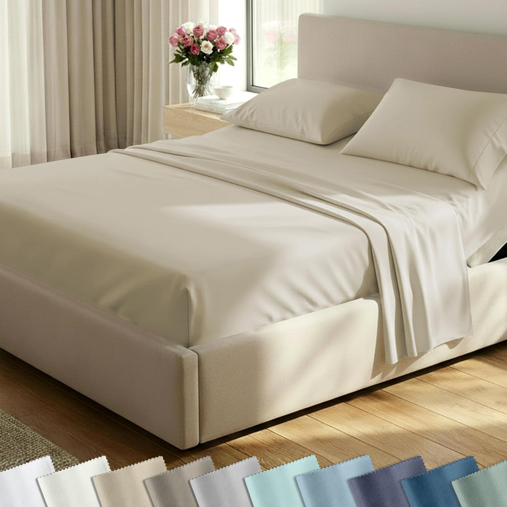 California Design Den 400 TC Sheet Set Pillowcase-and-Sheet-Sets