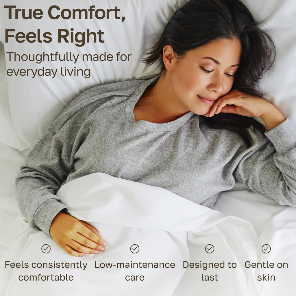 California Design Den Luxury Bed Sheets, Buttery Soft 800 Thread Count, 100% Cotton Sheets, Sateen with Deep Pocket Fitted Sheet