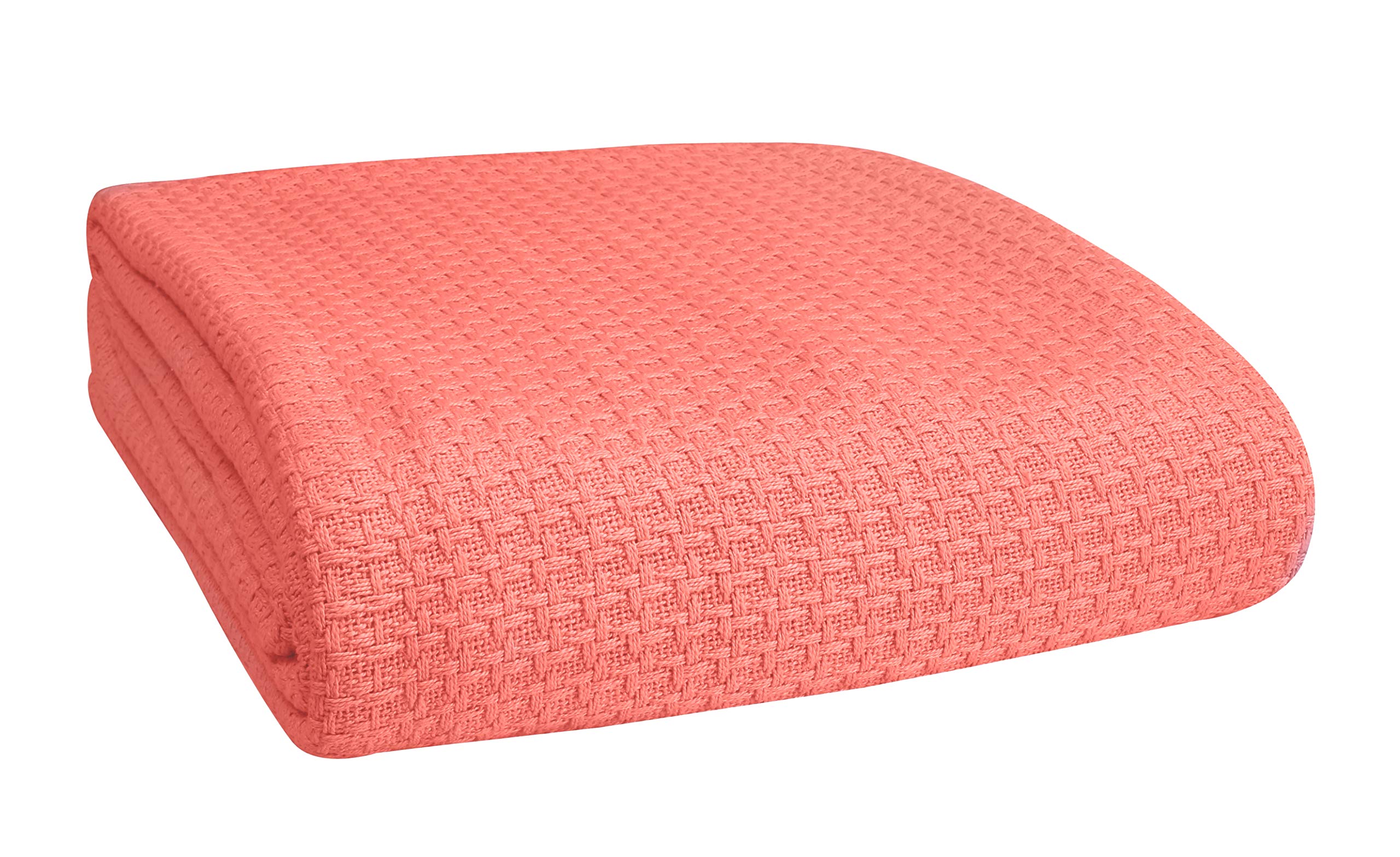 Elvana Home Montgomery 100% Cotton Bed Blanket