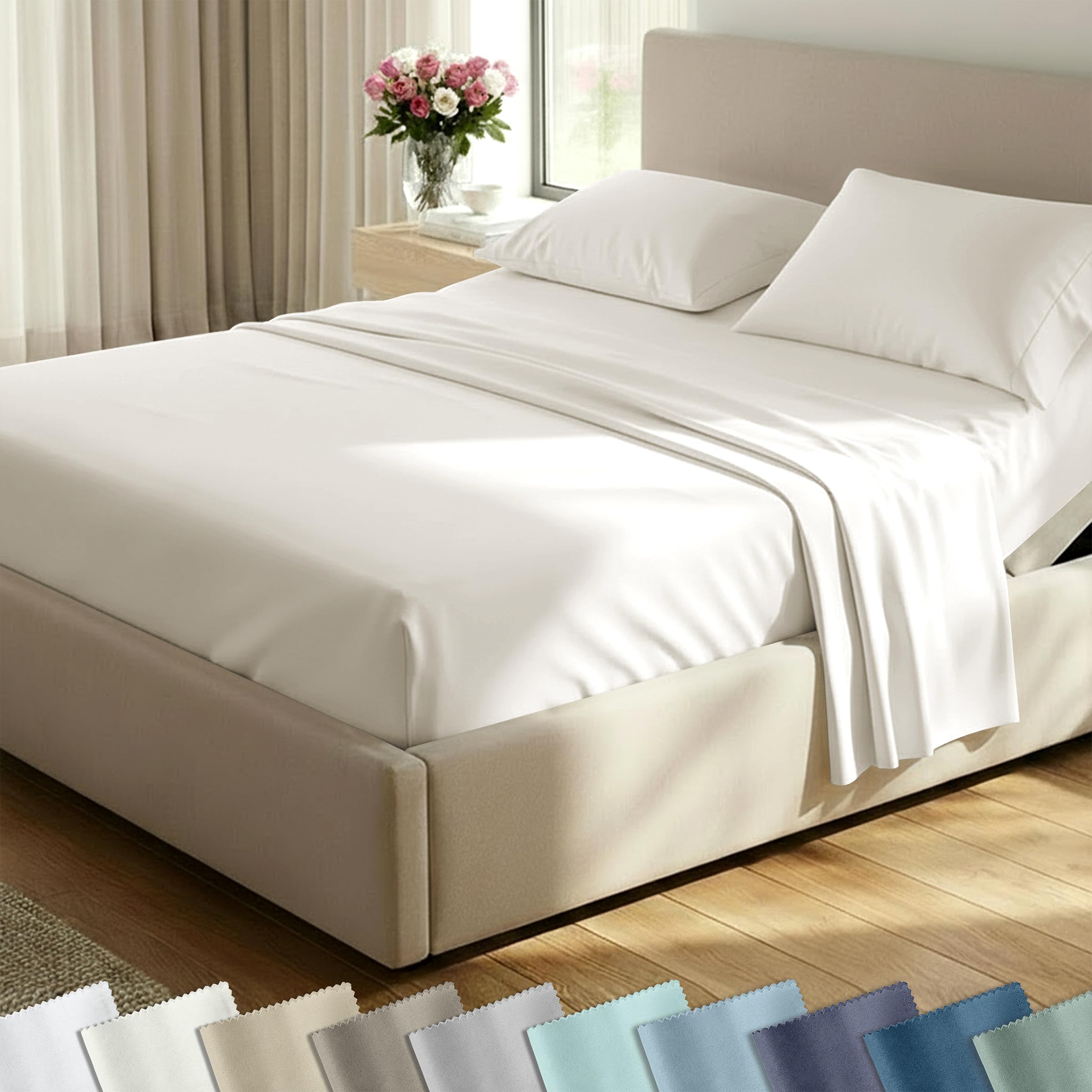 California Design Den 400 TC Sheet Set Pillowcase-and-Sheet-Sets