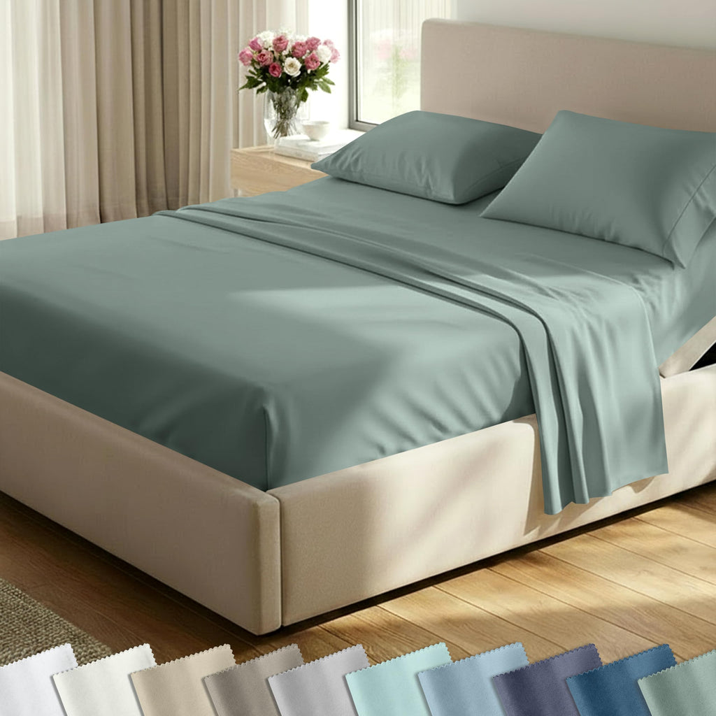 California Design Den 400 TC Sheet Set Pillowcase-and-Sheet-Sets
