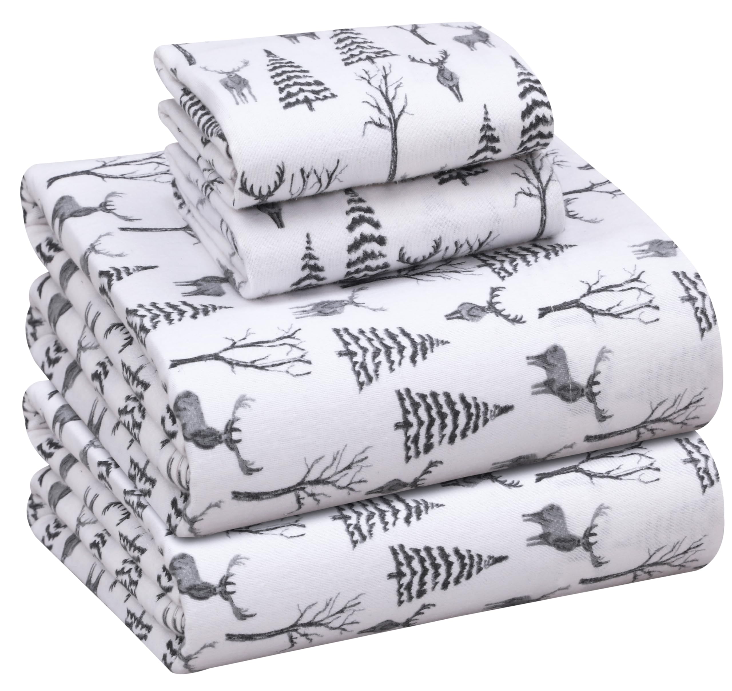 RUVANTI 100% Cotton Flannel Sheets Sets Main