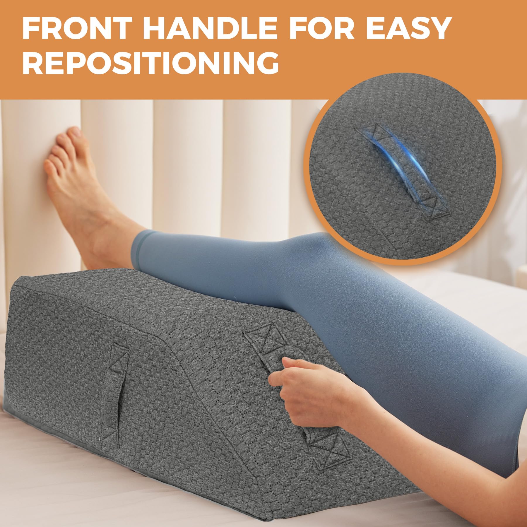 BIEEZZK Leg Elevation Pillow