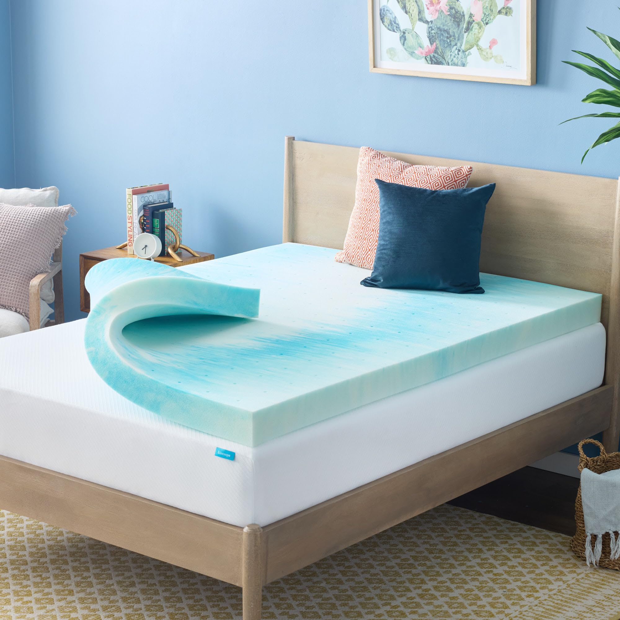 Linenspa Memory Foam Mattress Topper