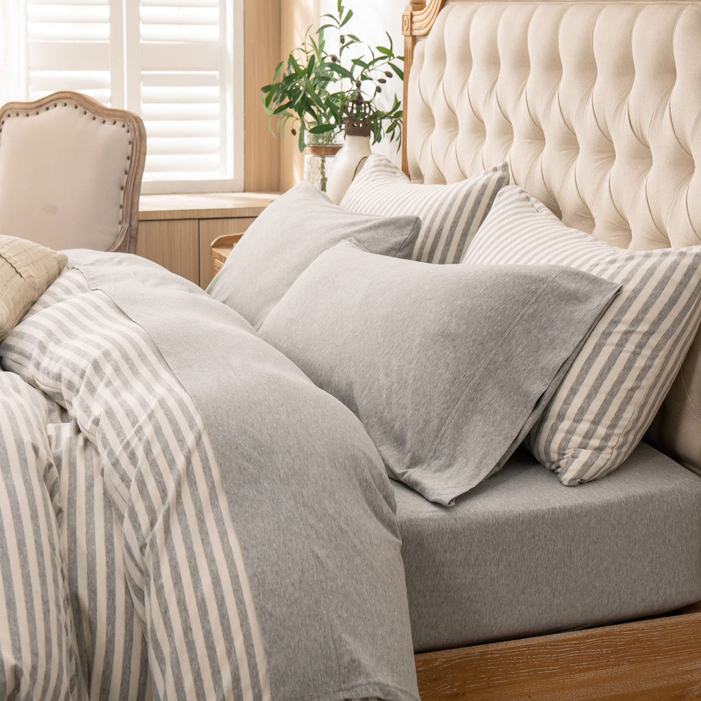 PURE ERA Jersey Knit Sheet Set