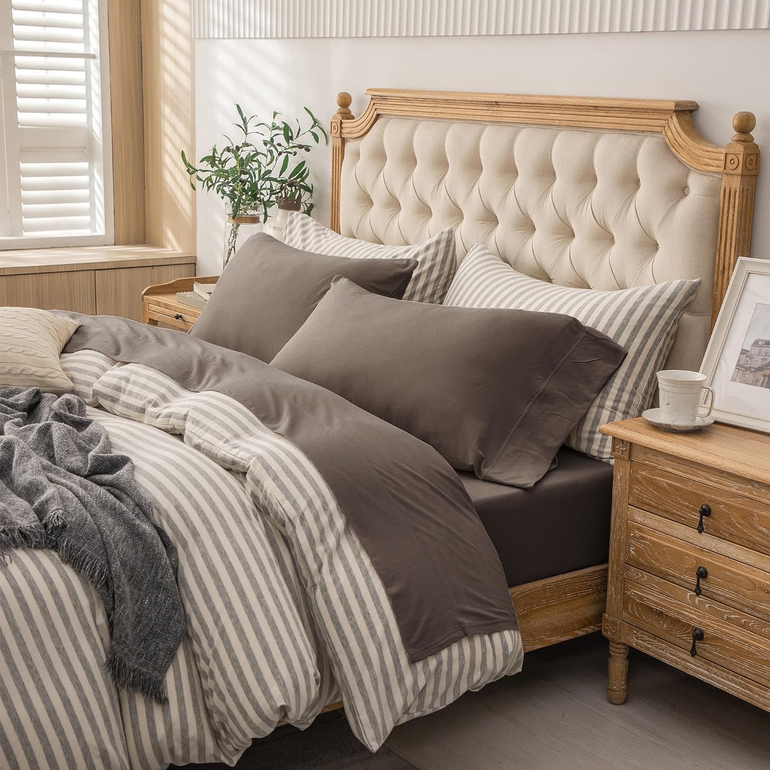 PURE ERA Jersey Knit Sheet Set