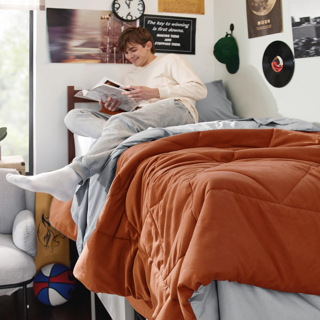 Bedsure Comforter Set - Reversible Comforters Bed Set, Bed in a Bag with Comforter, Sheets, Pillowcases & Shams