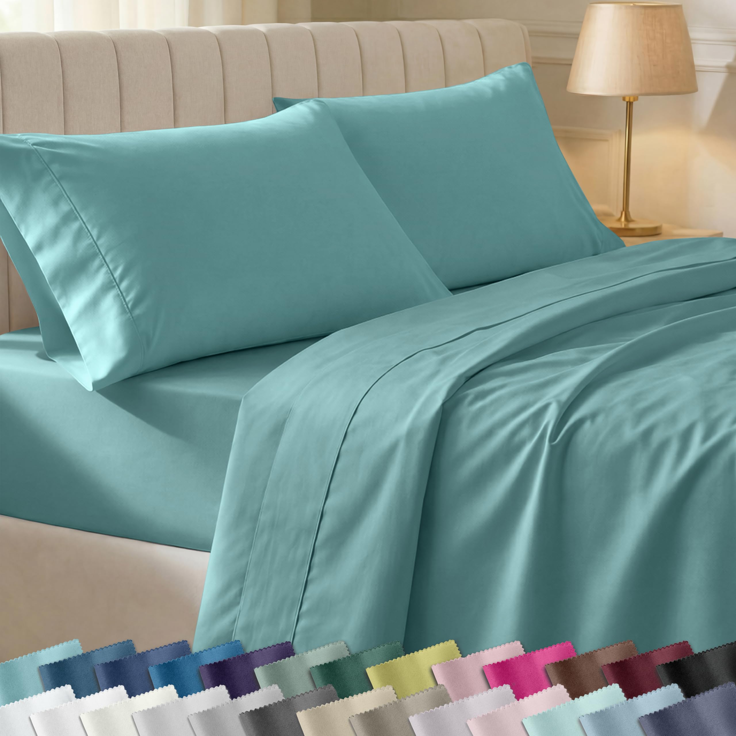 California Design Den 400 TC Sheet Set Pillowcase-and-Sheet-Sets