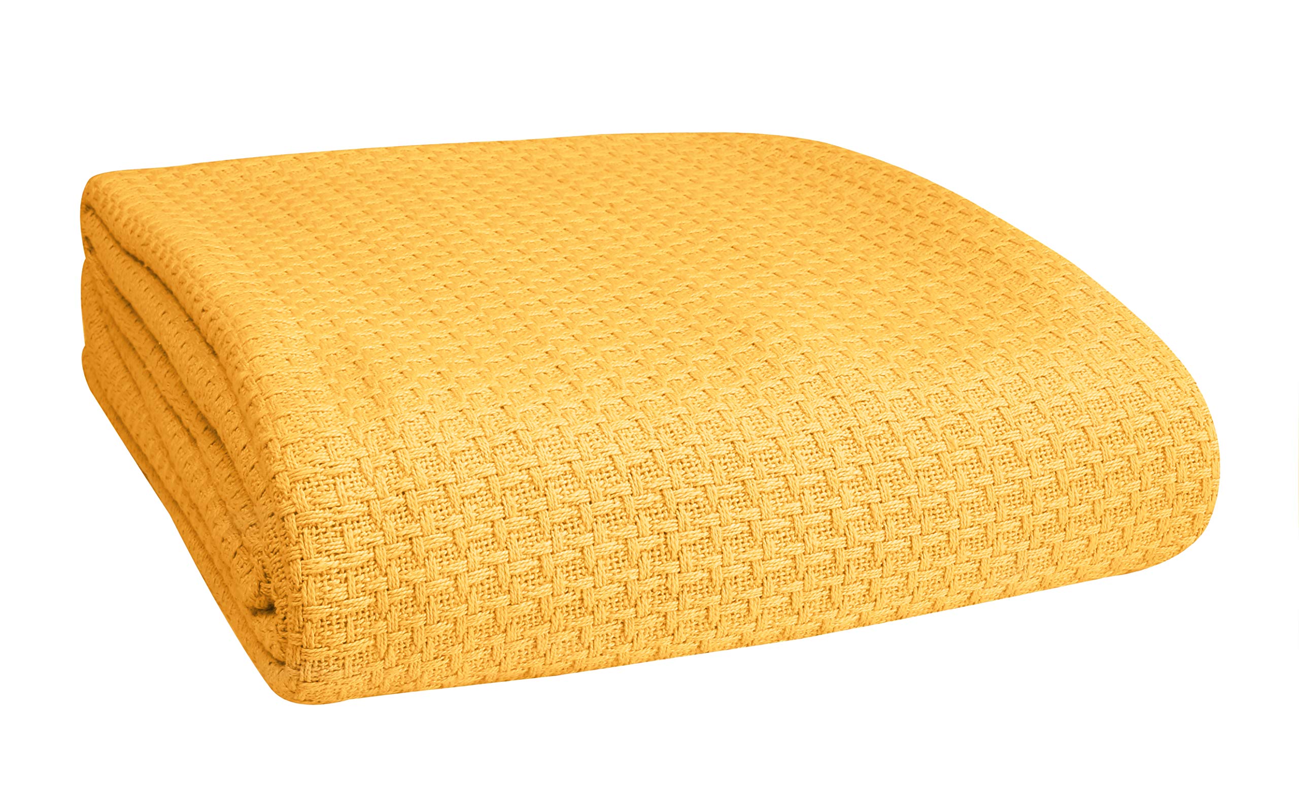 Elvana Home Montgomery 100% Cotton Bed Blanket